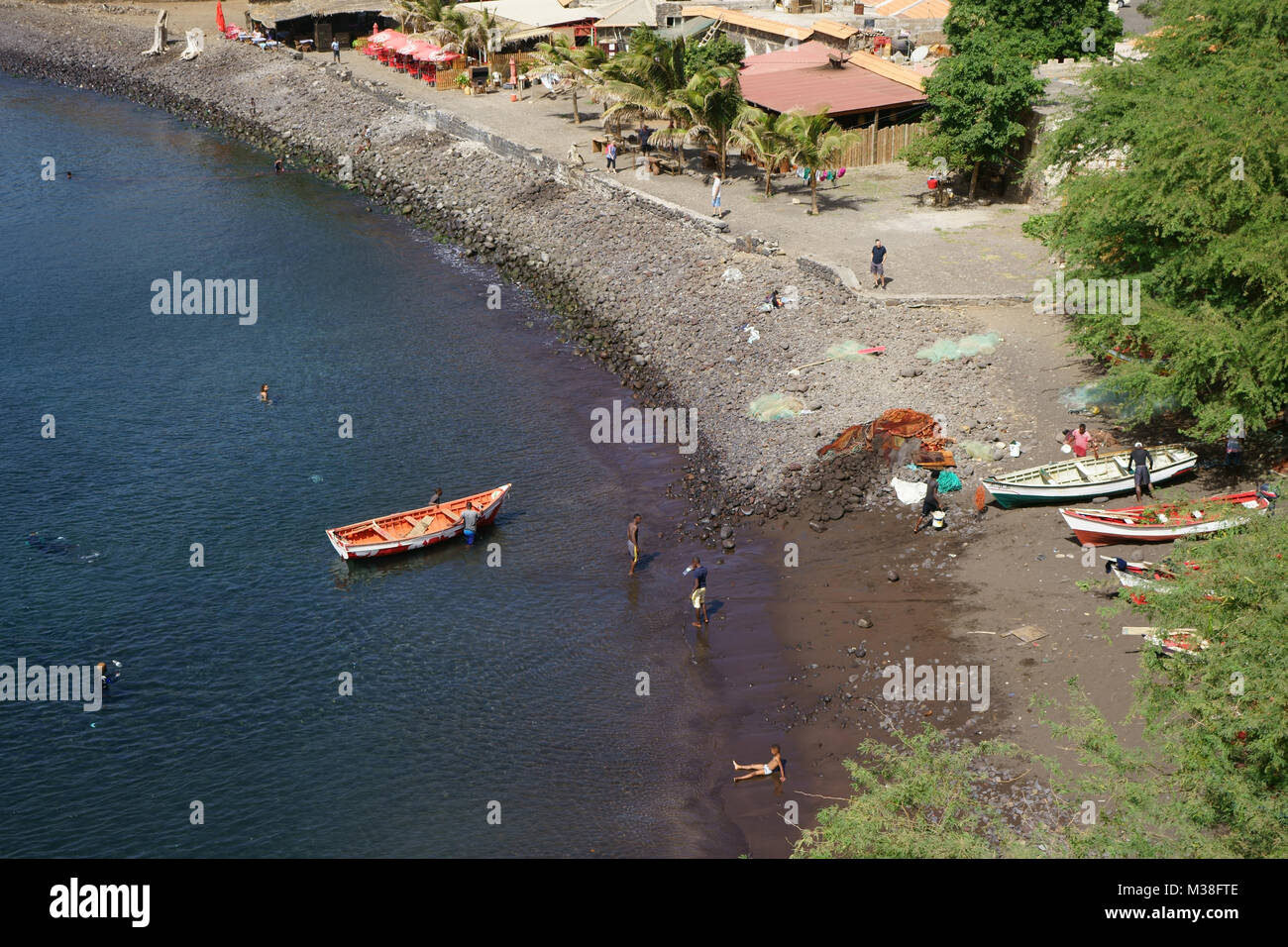 Beach of Cidade Velha, Santiago Island , Ilhas de Sotavento, Cape Verde
