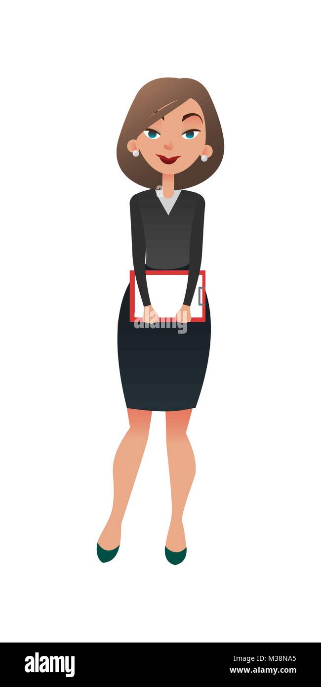 Cartoon woman Cut Out Stock Images & Pictures - Alamy