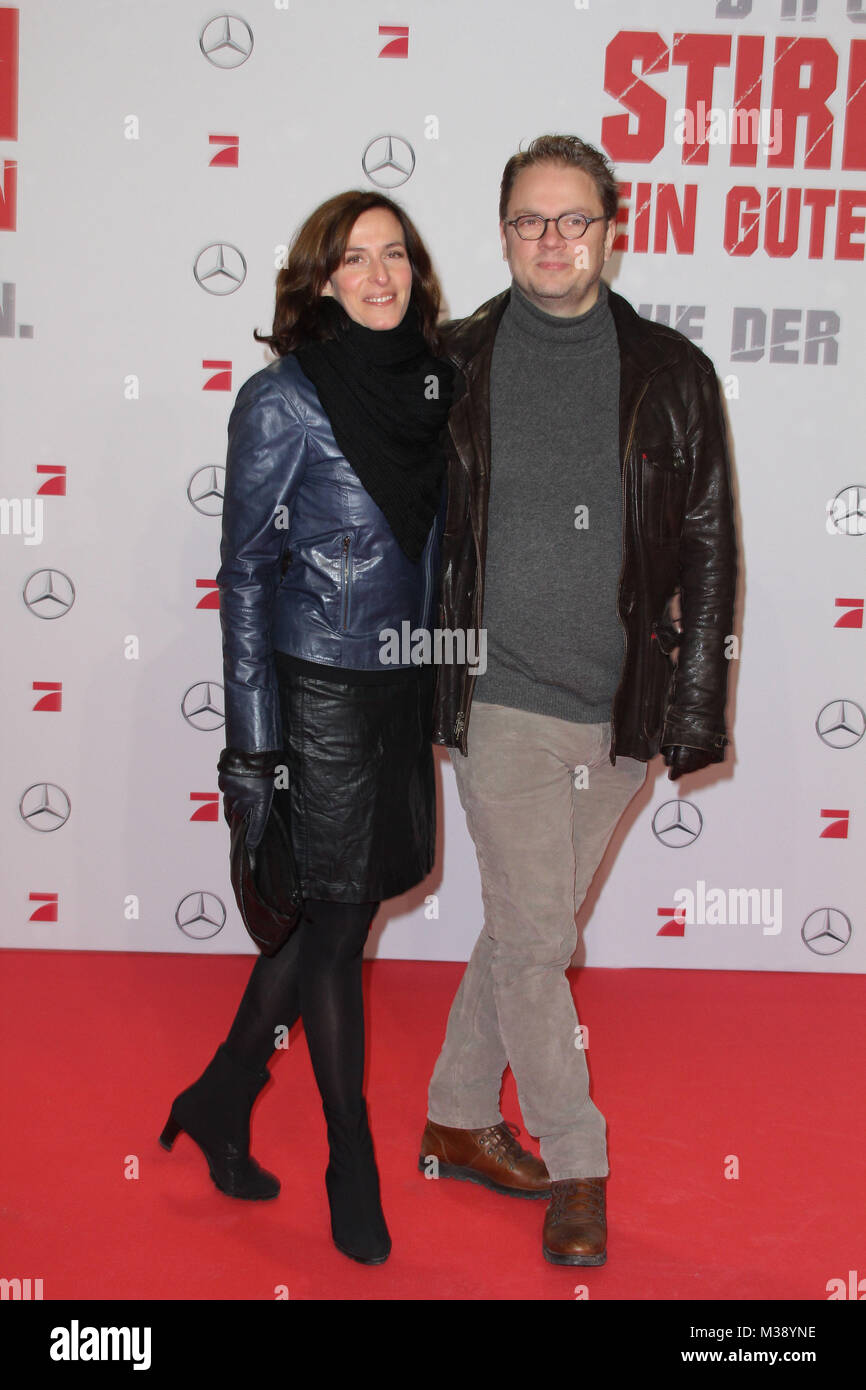 Ulrike Franke, Premiere 'Stirb langsam, ein guter Tag zum Sterben', Berlin, 04.02.2013 Stock Photo