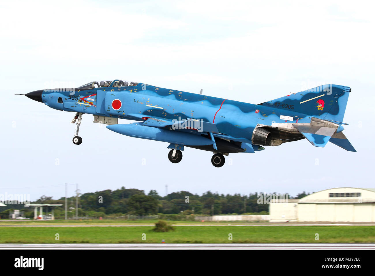Kōkū Jieitai RF-4E Kai Phantom Stock Photo