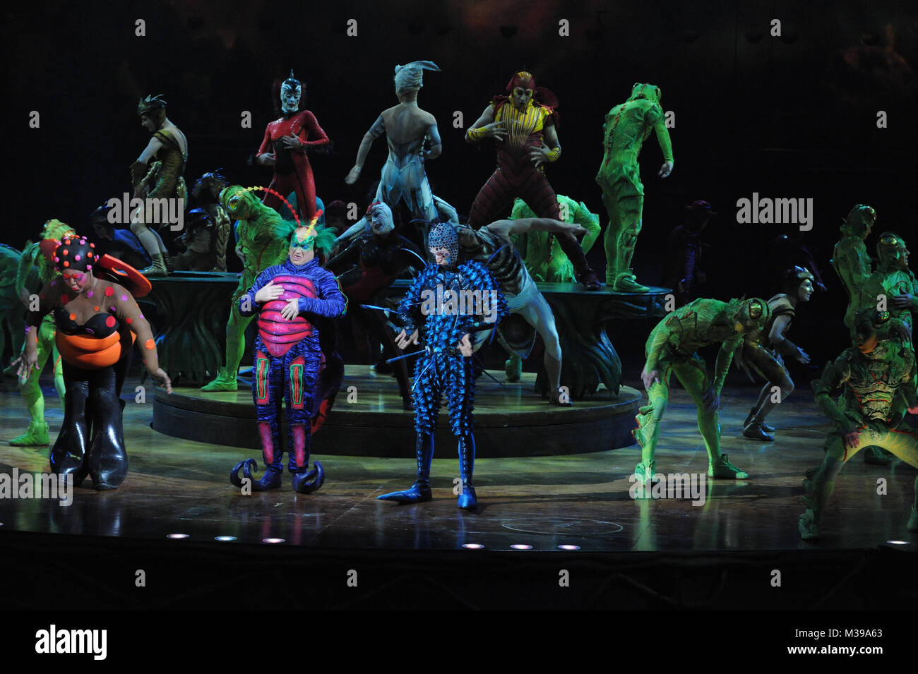 Cirque Du Soleil 'OVO' dress rehearsal at the Royal Albert Hall