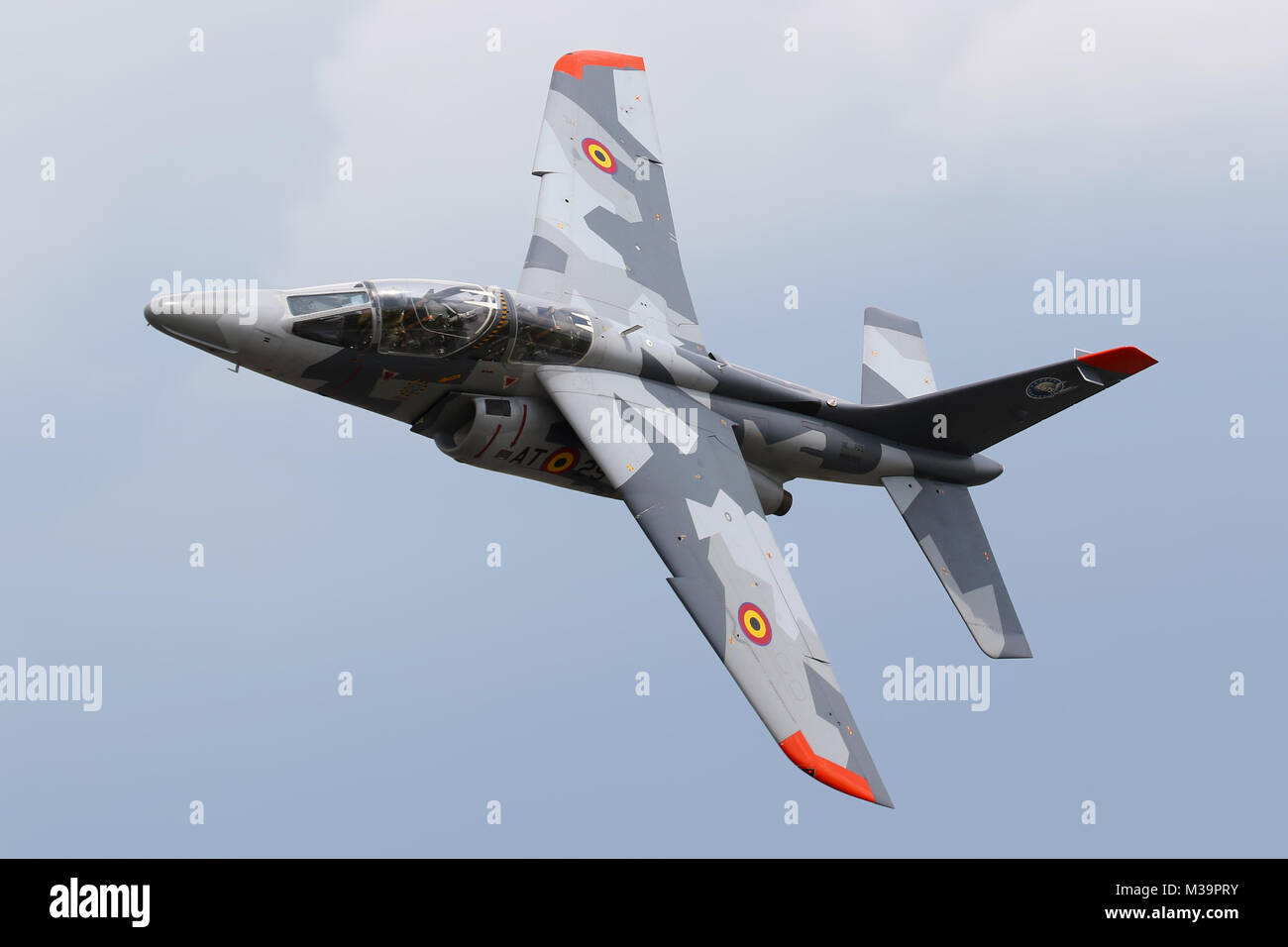 Belgian Air Force Alpha Jet 1B+ Stock Photo