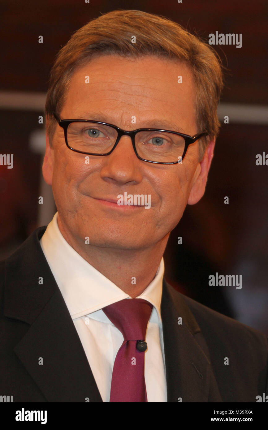 Aussenminister Dr. Guido Westerwelle, Lanz, Hamburg, 11.10.2012 Stock Photo