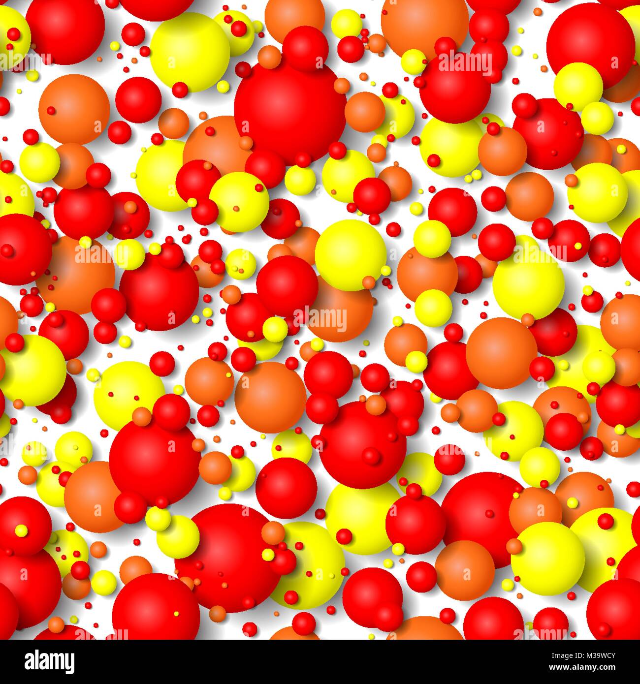 Seamless background of colorful bubbles Stock Vector Image & Art - Alamy