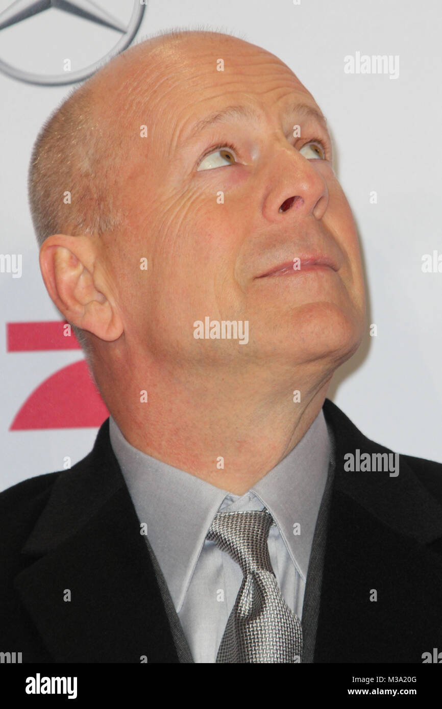 Bruce Willis, Premiere 'Stirb langsam, ein guter Tag zum Sterben', Berlin, 04.02.2013 Stock Photo