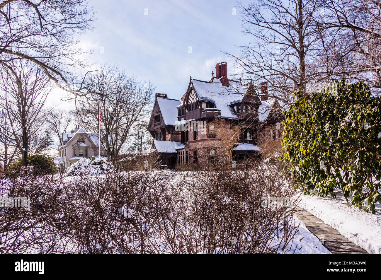 Harriet Beecher Stowe House Hartford, Connecticut, USA Stock Photo Alamy