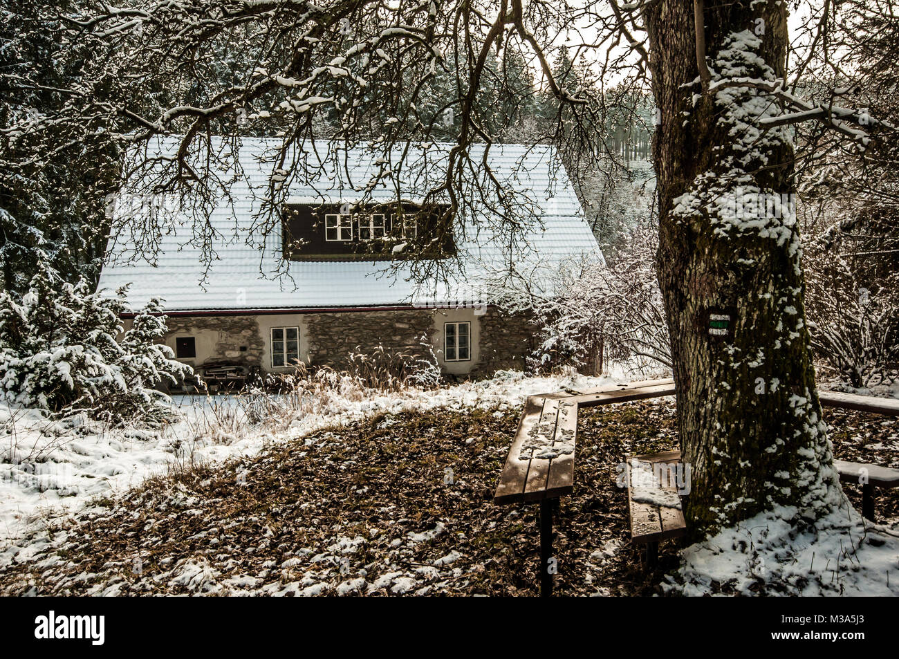 Cottage at Zeliv Valley, Czech Republic Stock Photo Alamy