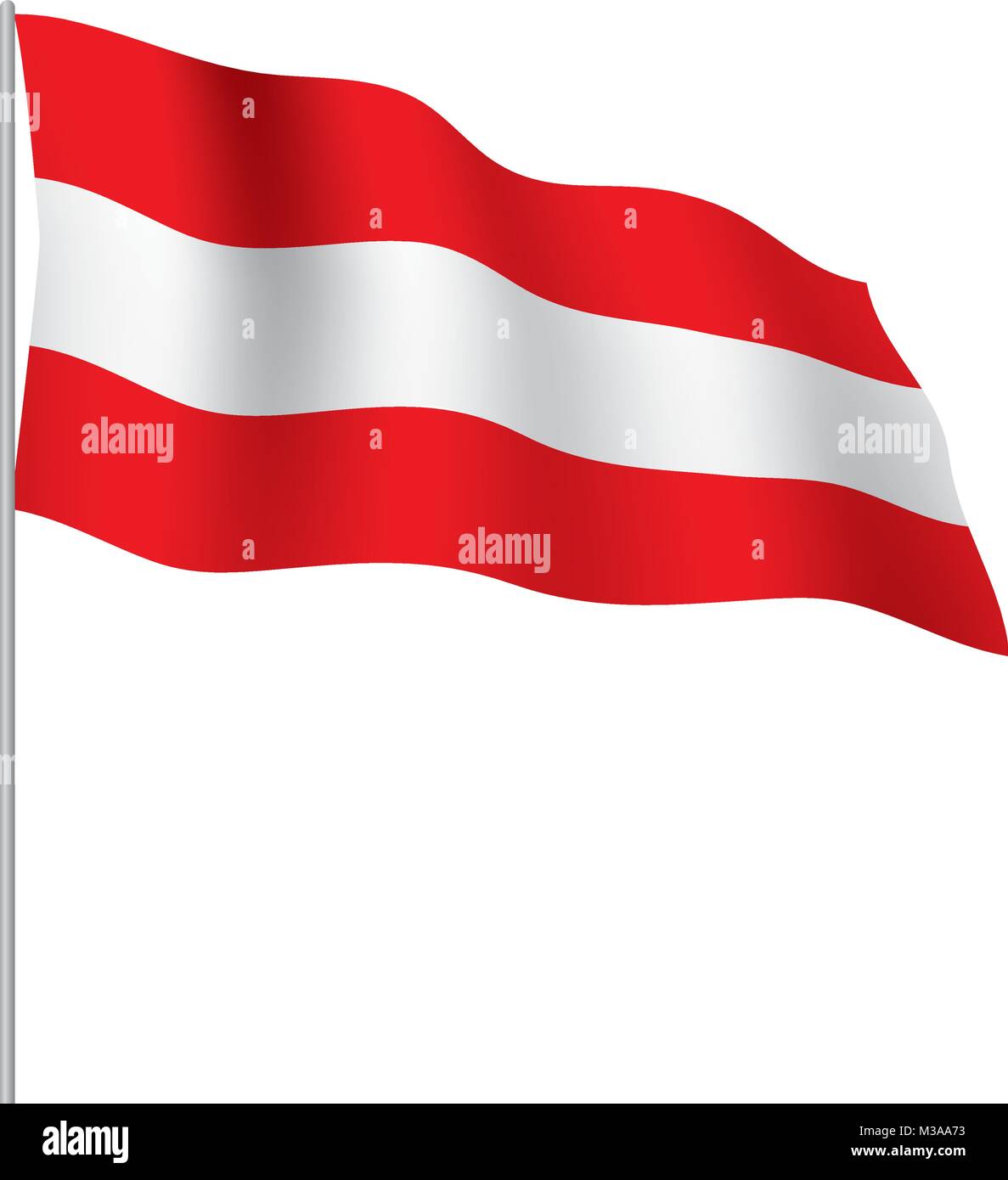 Austria flag, vector illustration Stock Vector Image & Art - Alamy