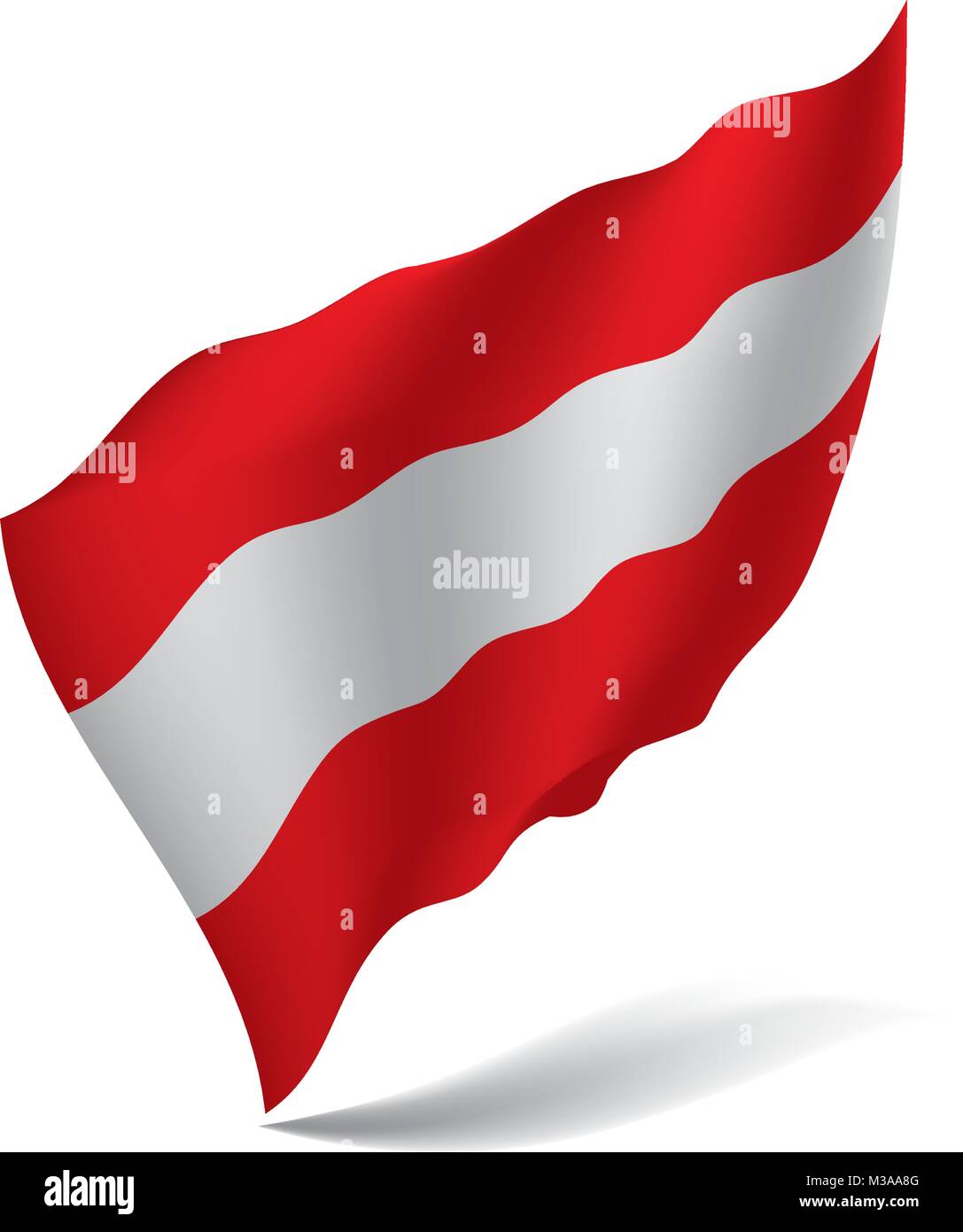 Austria flag, vector illustration Stock Vector Image & Art - Alamy