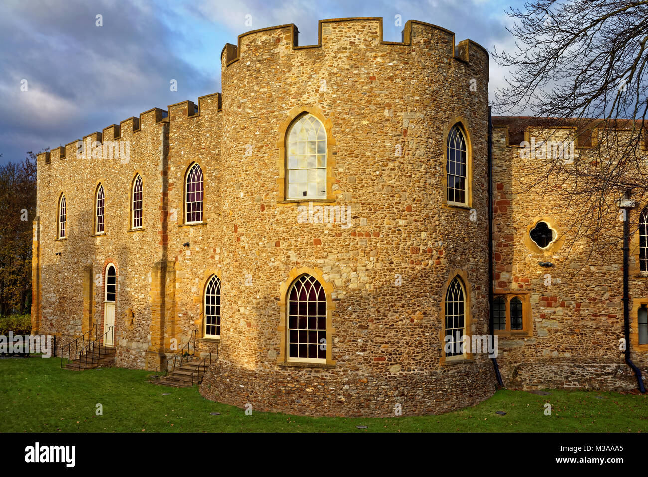 UK,Somerset,Taunton Castle Stock Photo