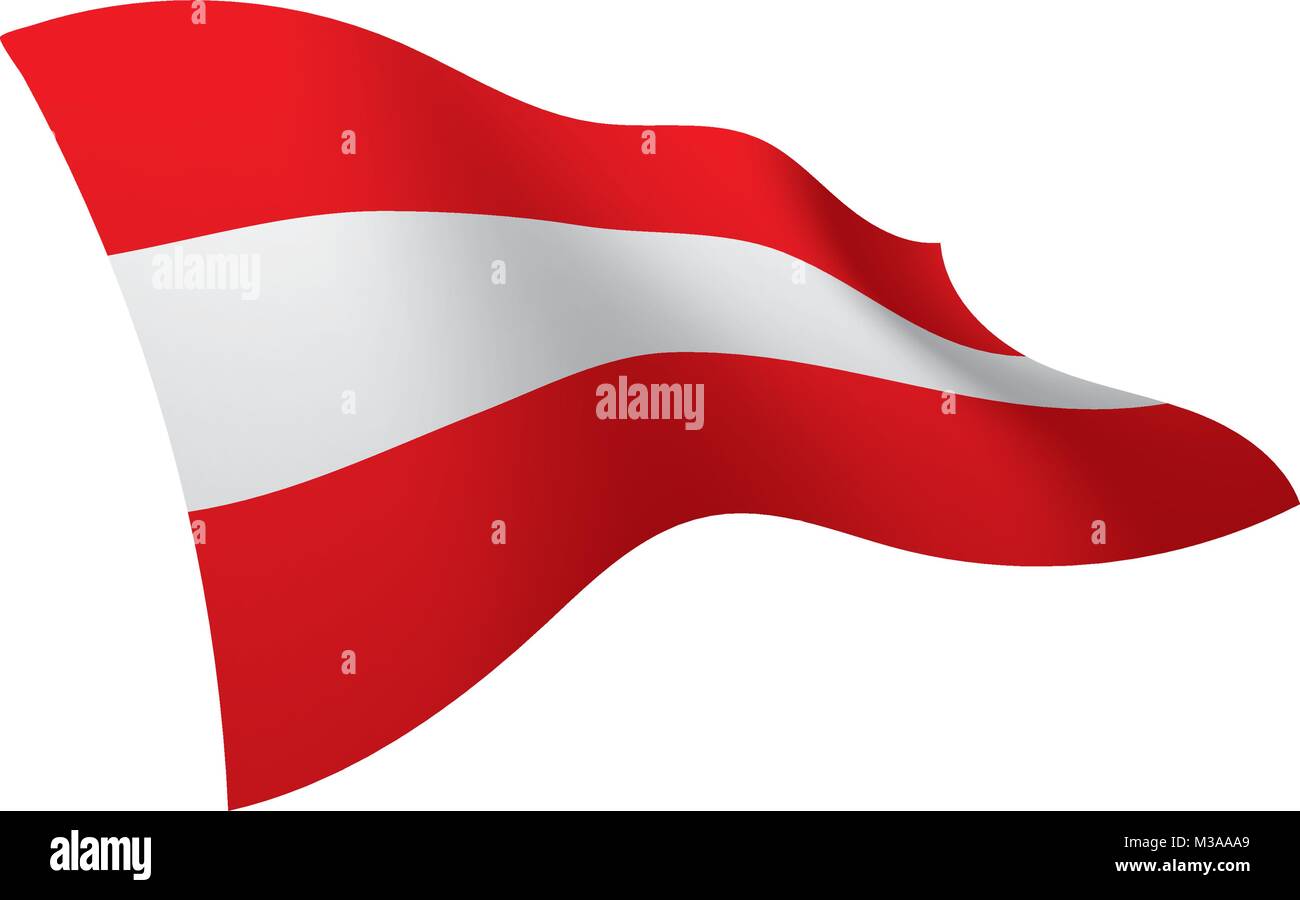 Austria flag, vector illustration Stock Vector Image & Art - Alamy