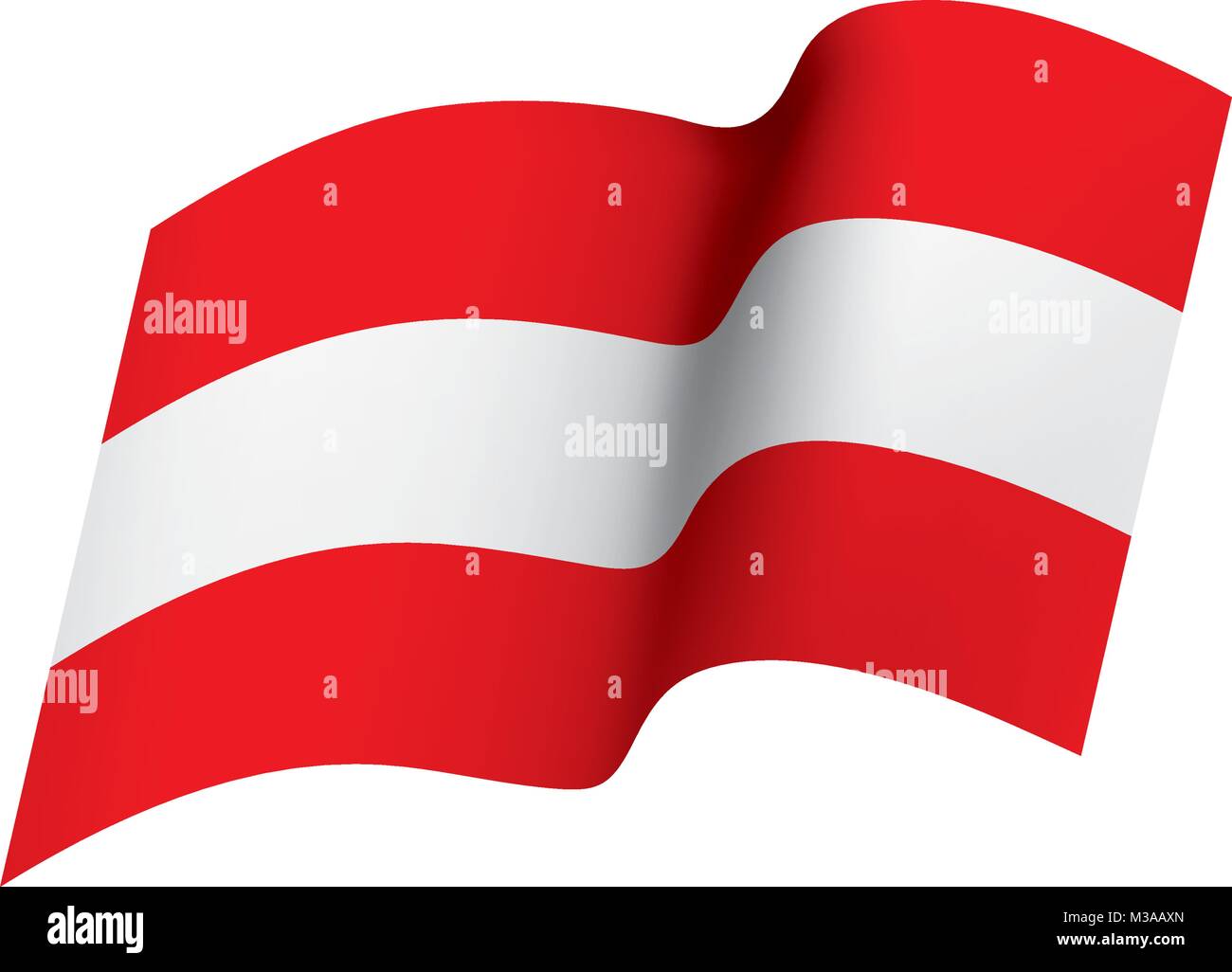 Austria flag, vector illustration Stock Vector Image & Art - Alamy