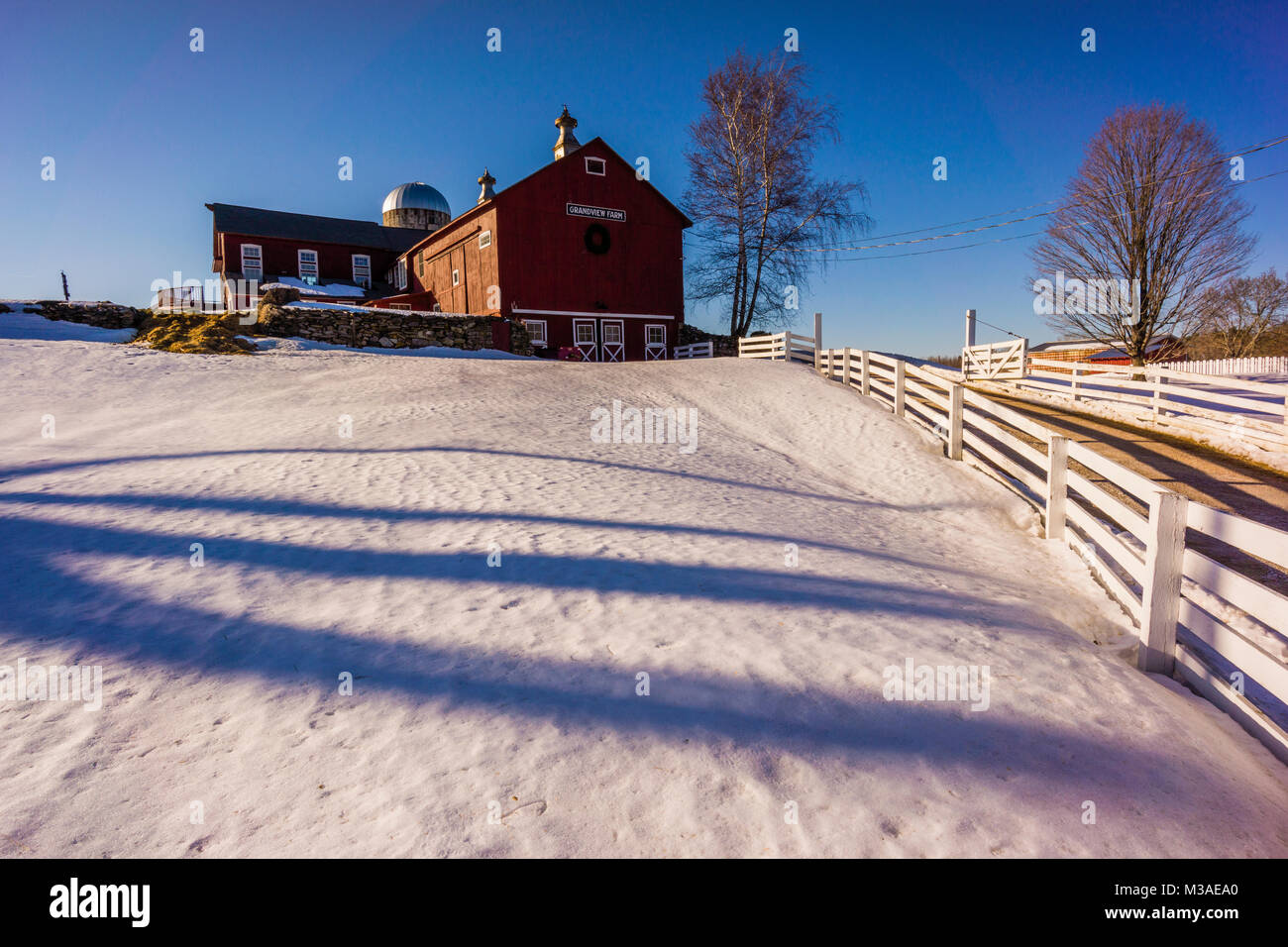 Grandview Farm Sharon, Connecticut, USA Stock Photo Alamy