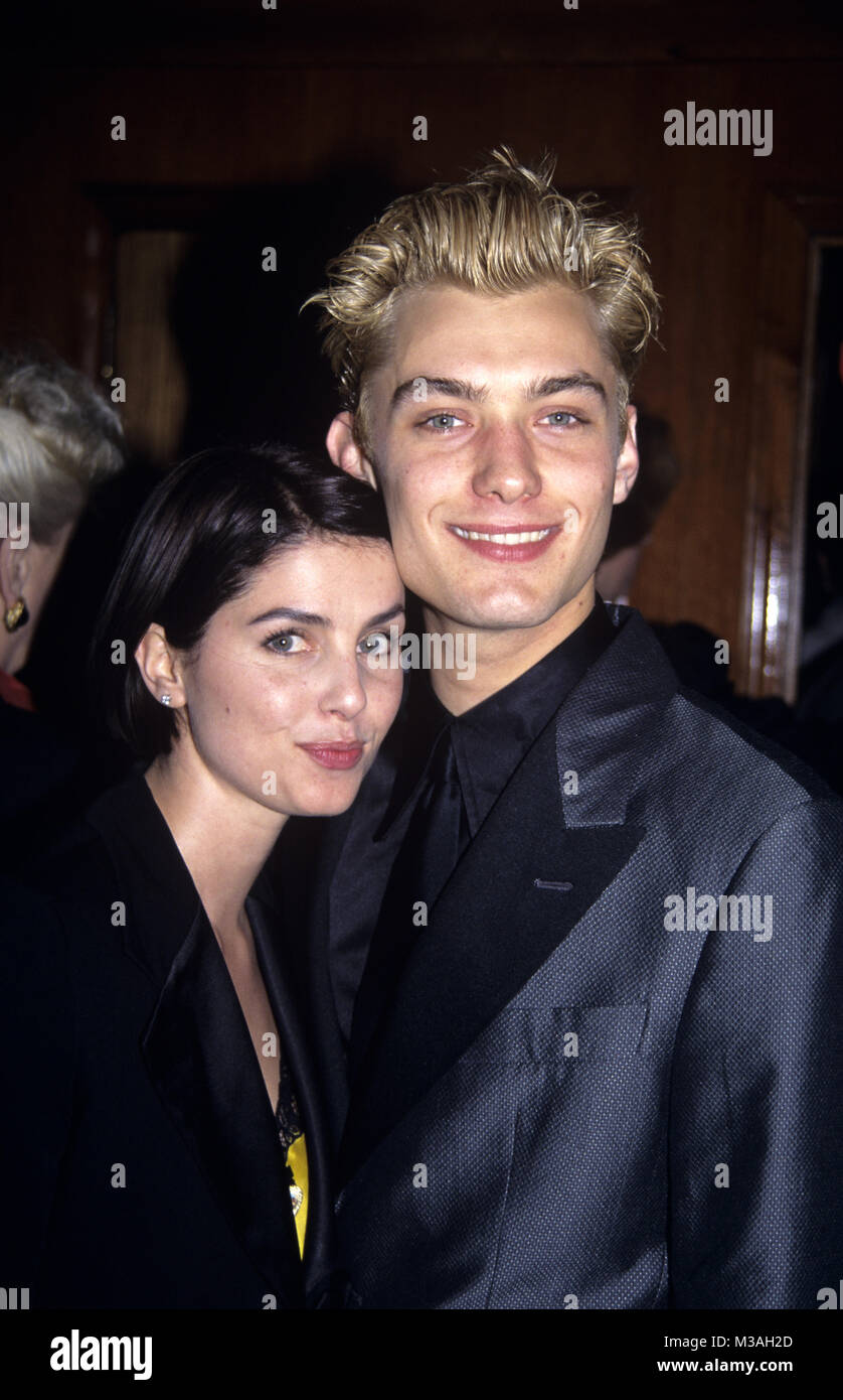 Jude Law and Sadie Frost photographed at the opening night of "Indiscretions" at the Barrymore Theater, after party at Tavern on the Green, NYC April 27, 1995. Credit: Walter McBride/MediaPunch Stock Photo