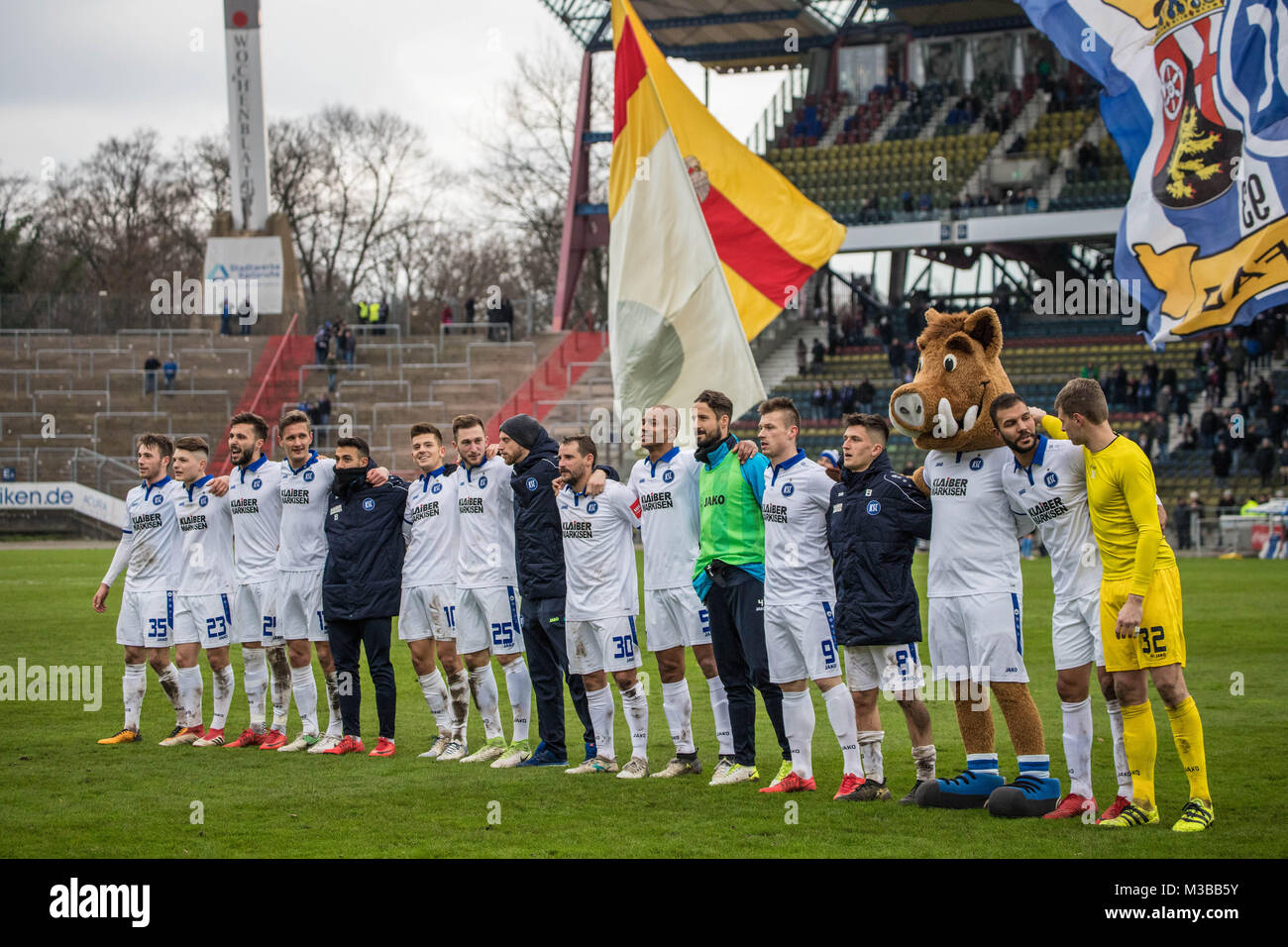 German Soccer - KSC Vs Fortuna Cologne, Score 1:0 - DFB Third League ...