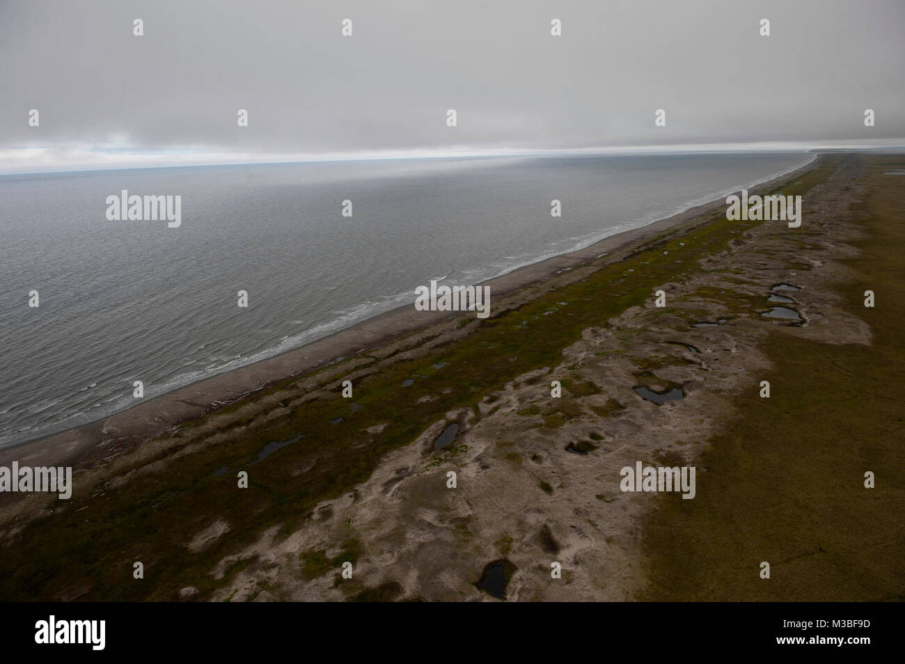 The coast of Bering Land Bridge National Preserve Stock Photo Alamy