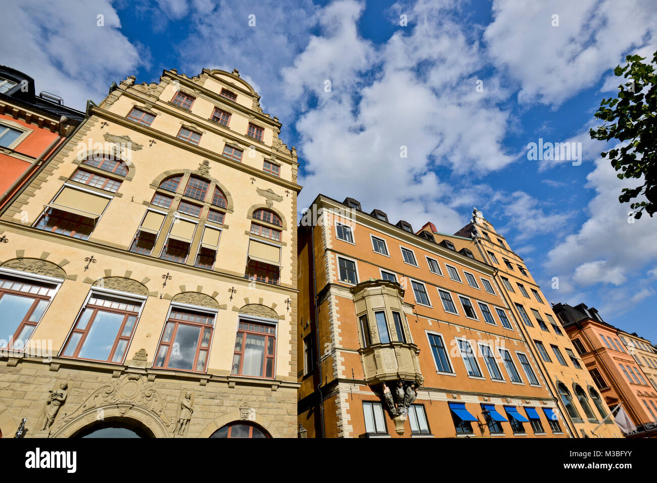 Stockholm city center, Gamla Stan Stock Photo