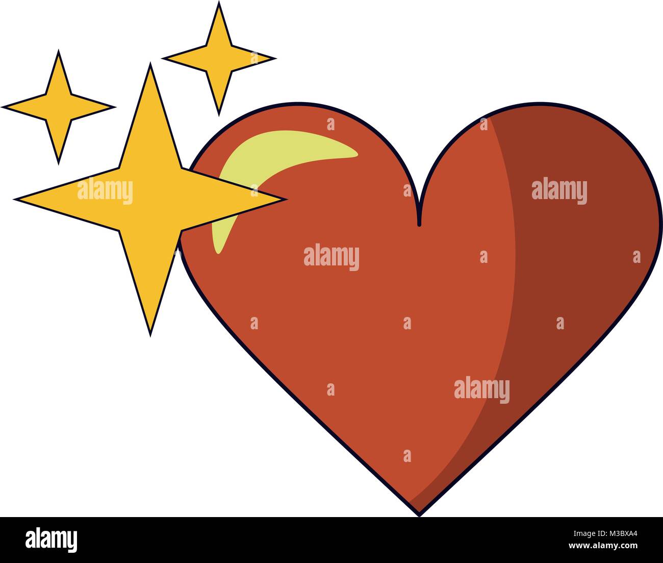 Video Game Heart Pixelated Icon High Resolution Stock Photography and ...