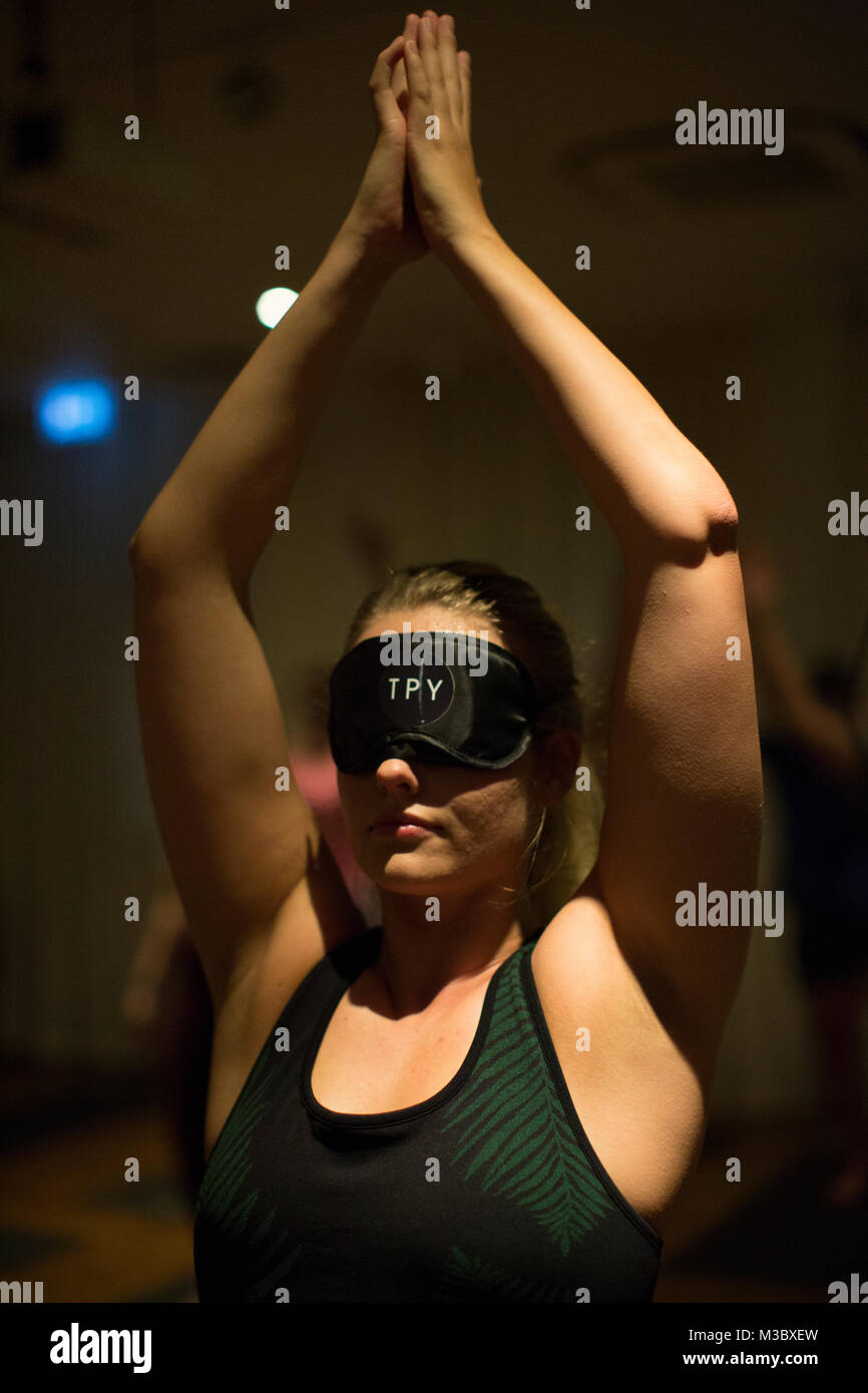 Yoga, Blindfolded