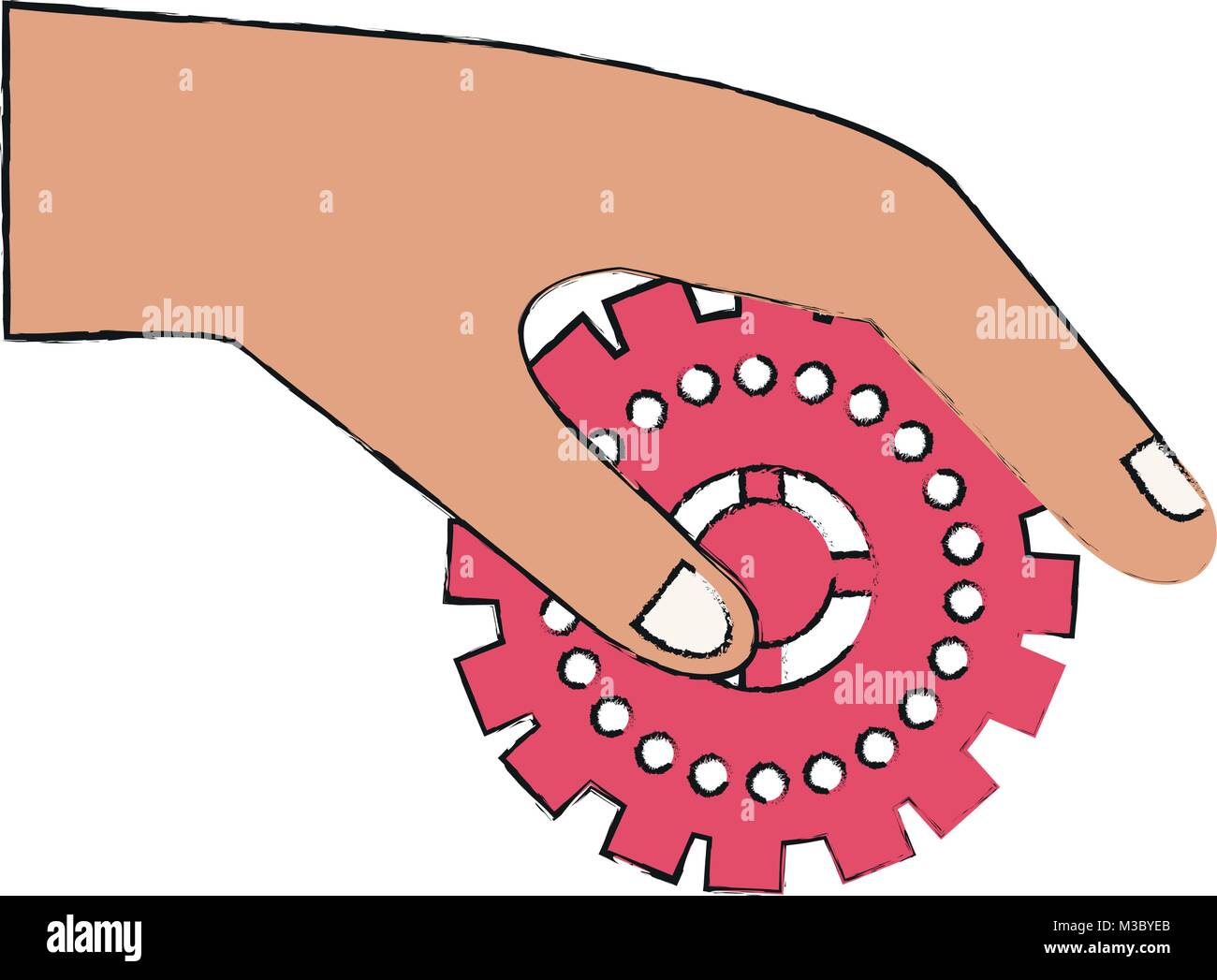 Hand gearshift Stock Vector Images - Alamy