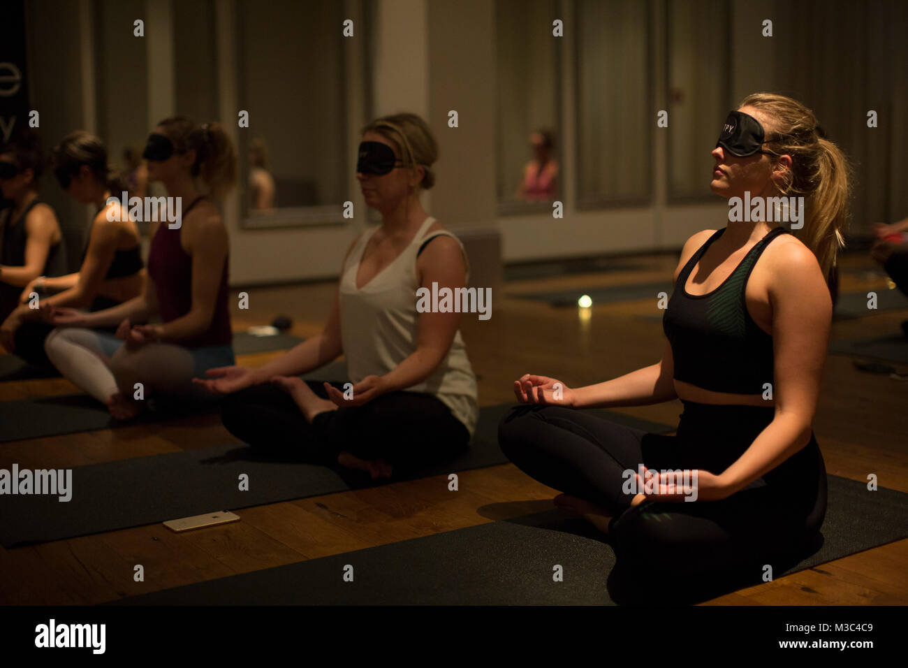 What is Blindfolded Yoga?