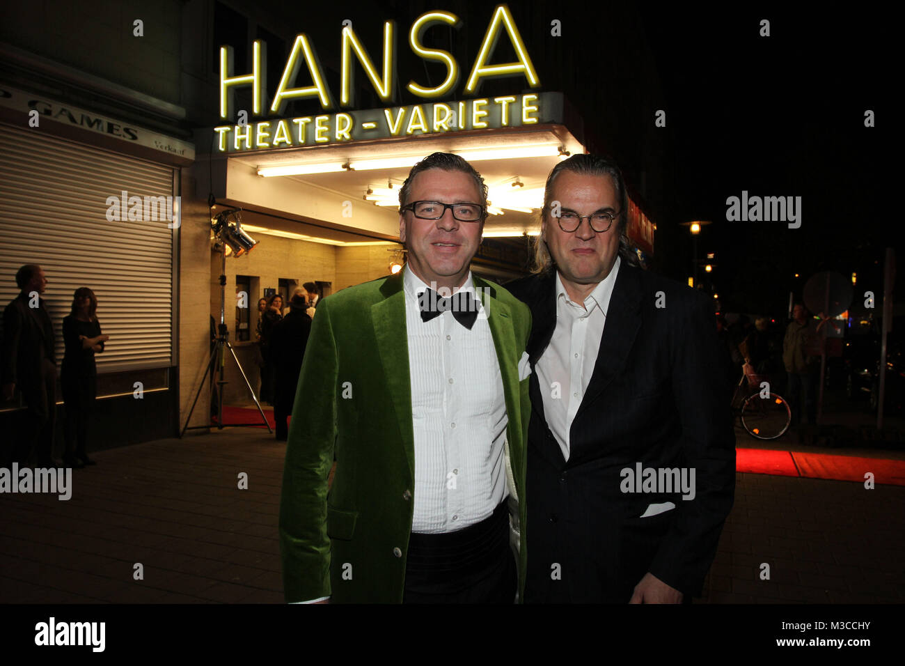 Premiere Hana Theater, Hamburg, 27.10.2011, Thomas Collien & Ulrich Waller Stock Photo