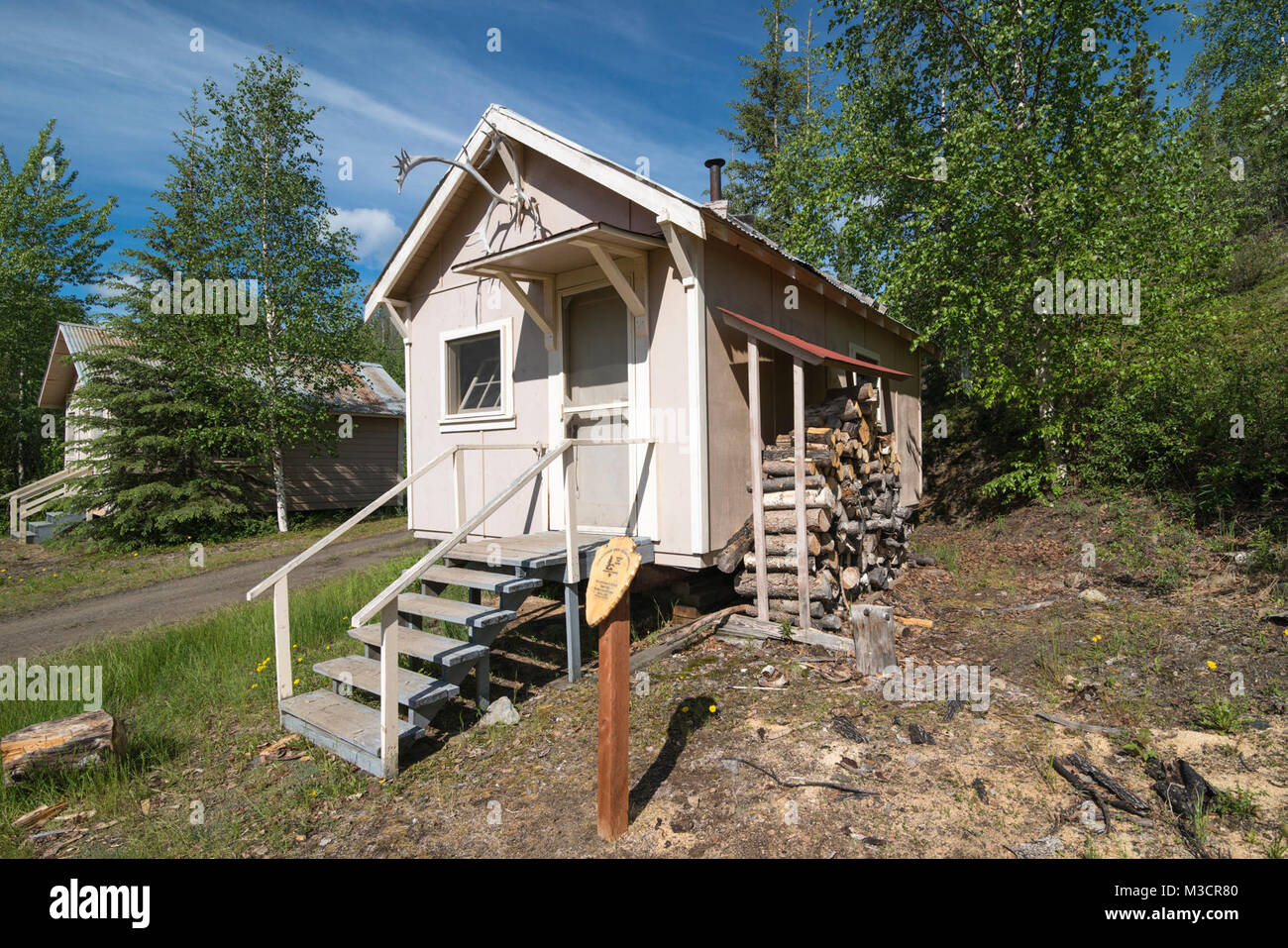 NPS cabin in YukonCharley Rivers National Preserve located at Coal