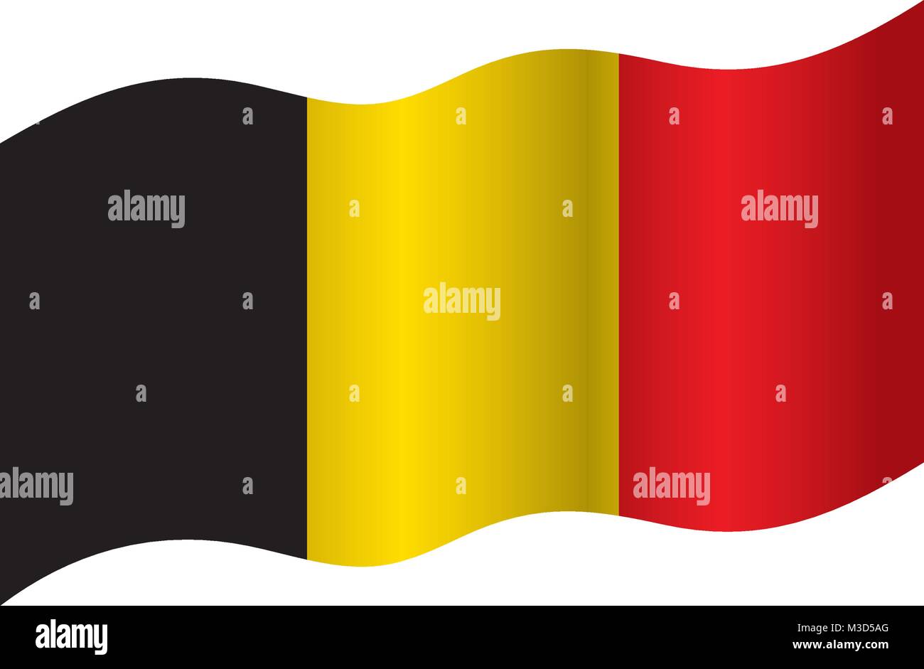 Flag of Belgium, Vector illustration Stock Vector Image & Art - Alamy