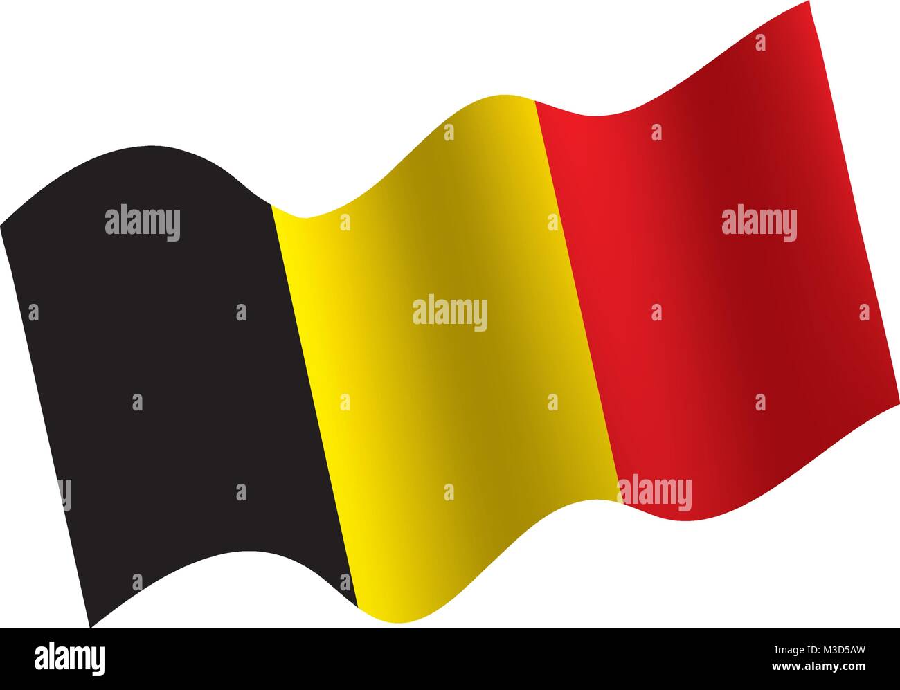 Flag of Belgium, Vector illustration Stock Vector Image & Art - Alamy