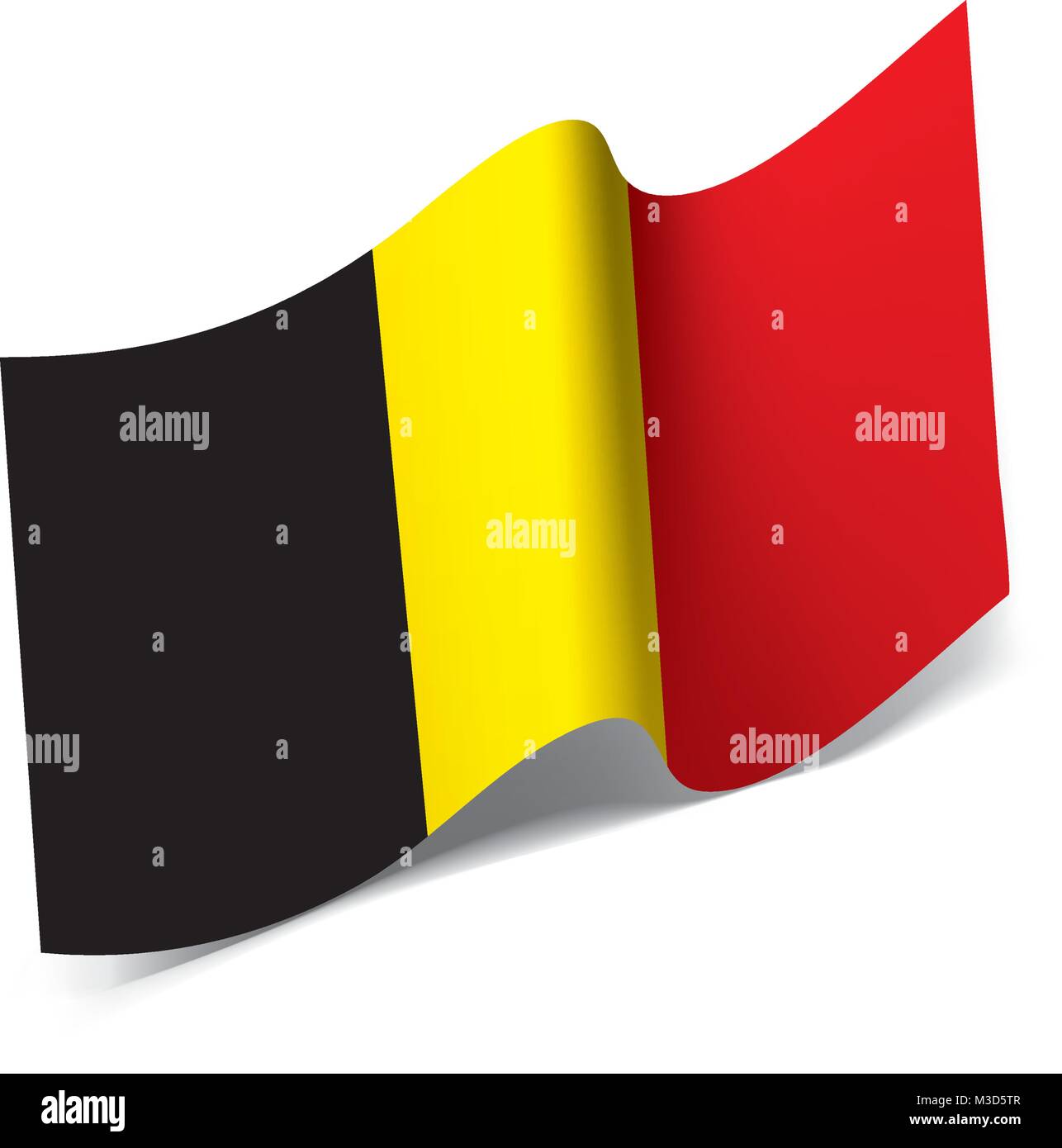 Flag of Belgium, Vector illustration Stock Vector Image & Art - Alamy
