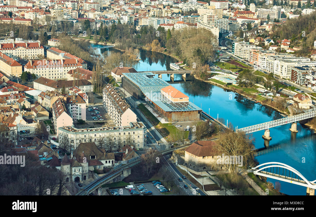 Pont Battant Besançon : Ponts : Besançon : Doubs : Franche-Comté