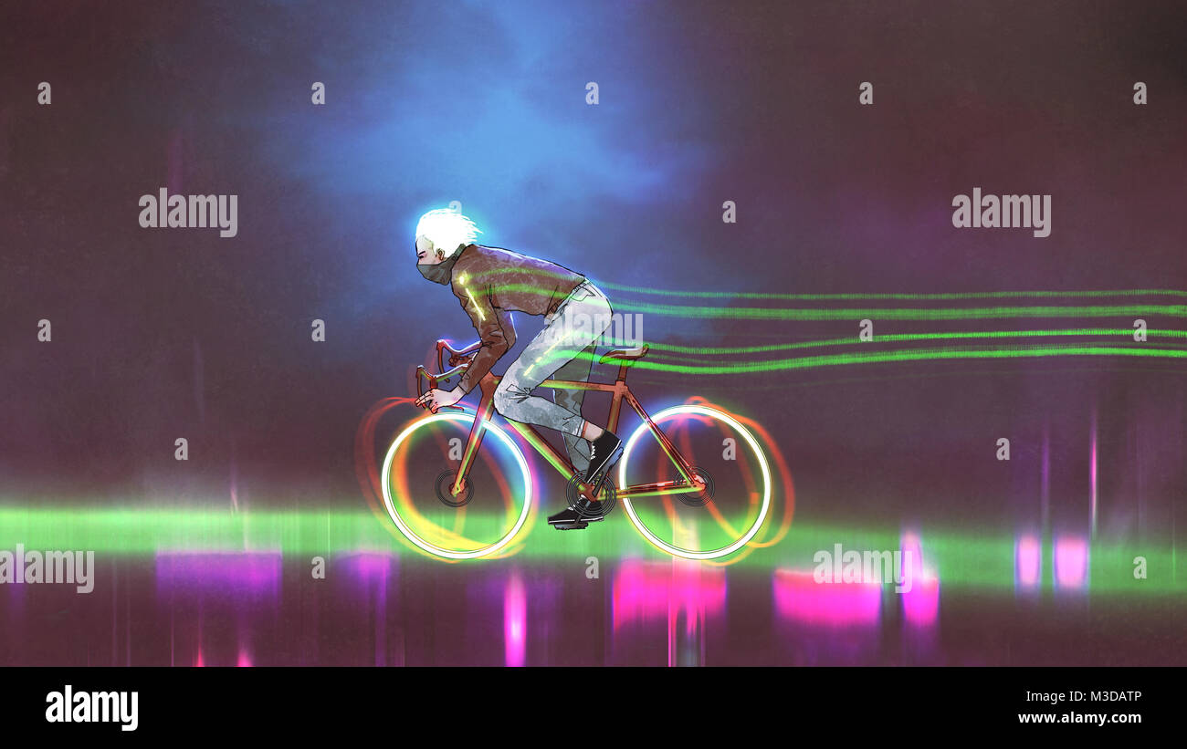 neon lights for bicycle wheels