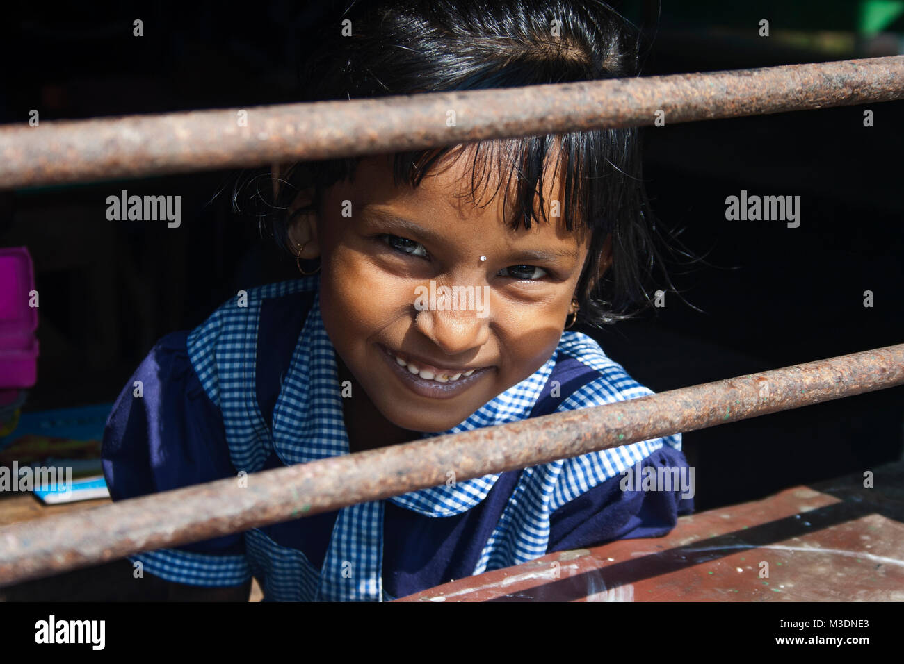 Rural Indian school students at school with smile Stock Photo - Alamy