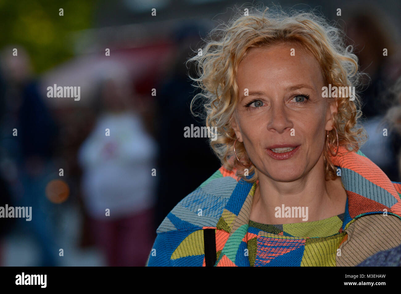 Katja Riemann bei der Präsentation des Kinofilmes 'Mängelexemplar' im Astor Grand Cinema in Hannover am 06.05.2016 Stock Photo