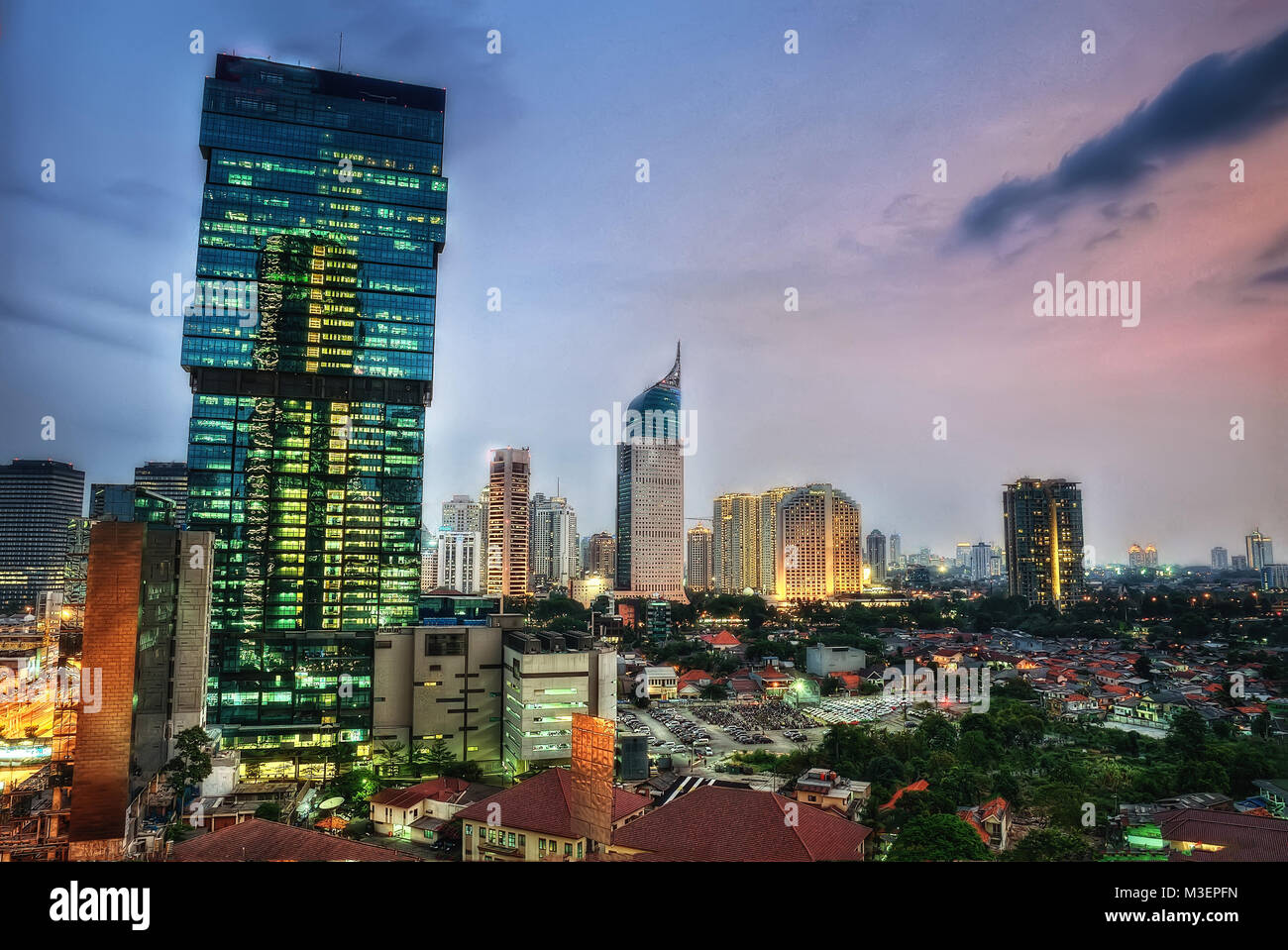 Jakarta skyline hires stock photography and images Alamy