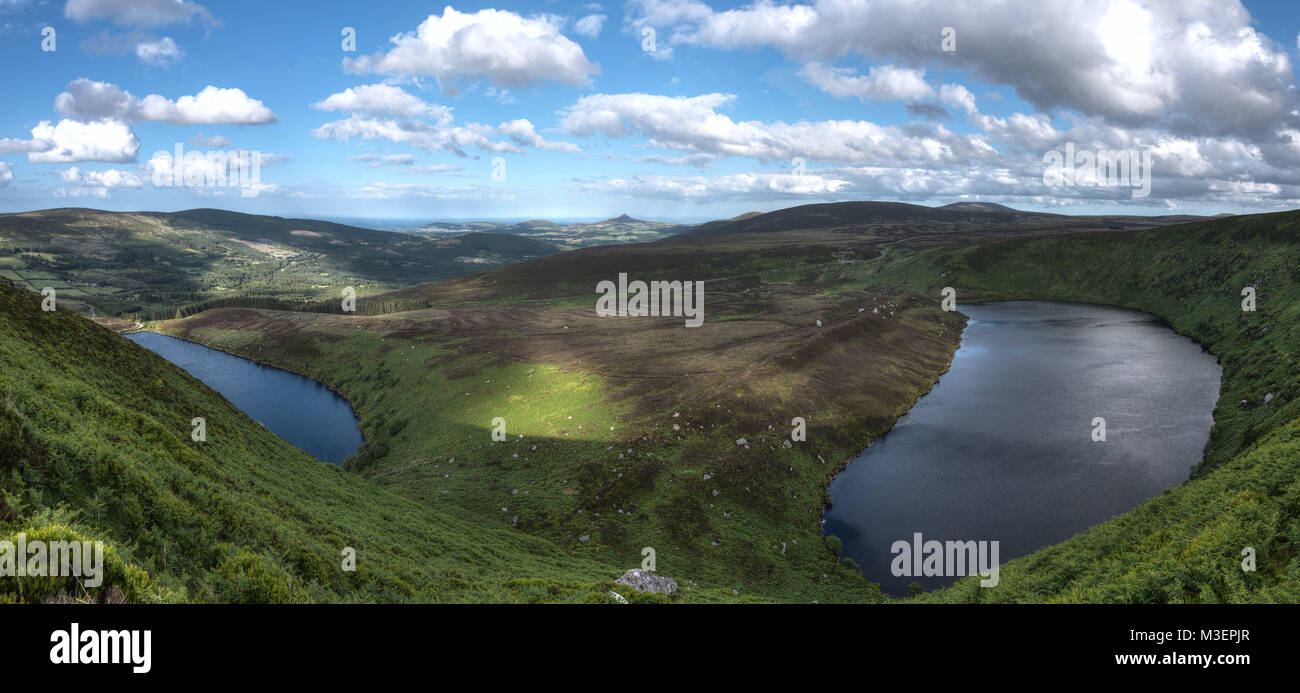 Wicklow Mountains National Park taken in 2015 Stock Photo