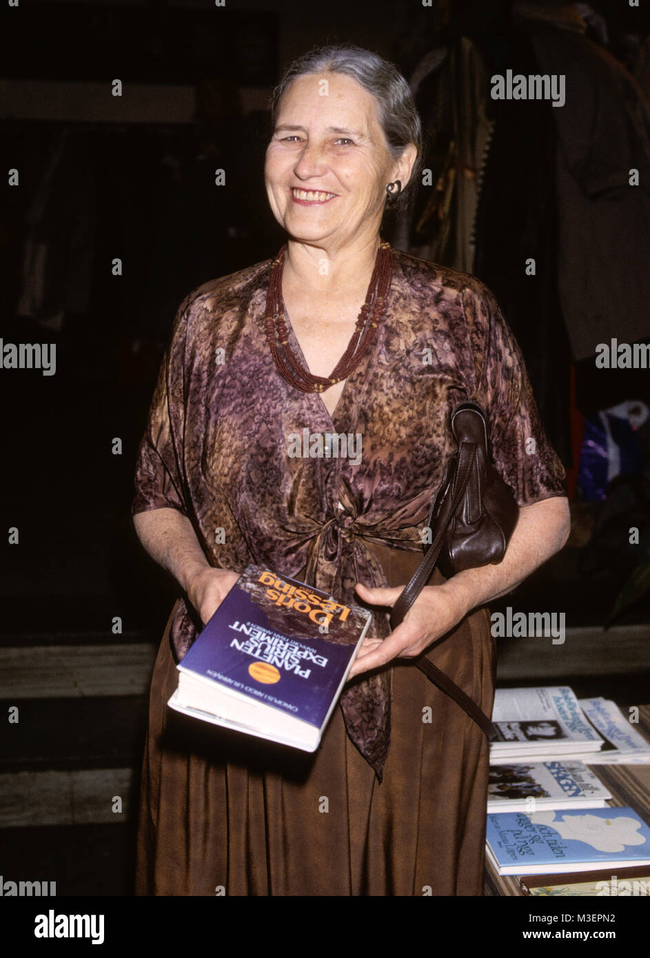 DORIS LESSING author England 1995 Stock Photo