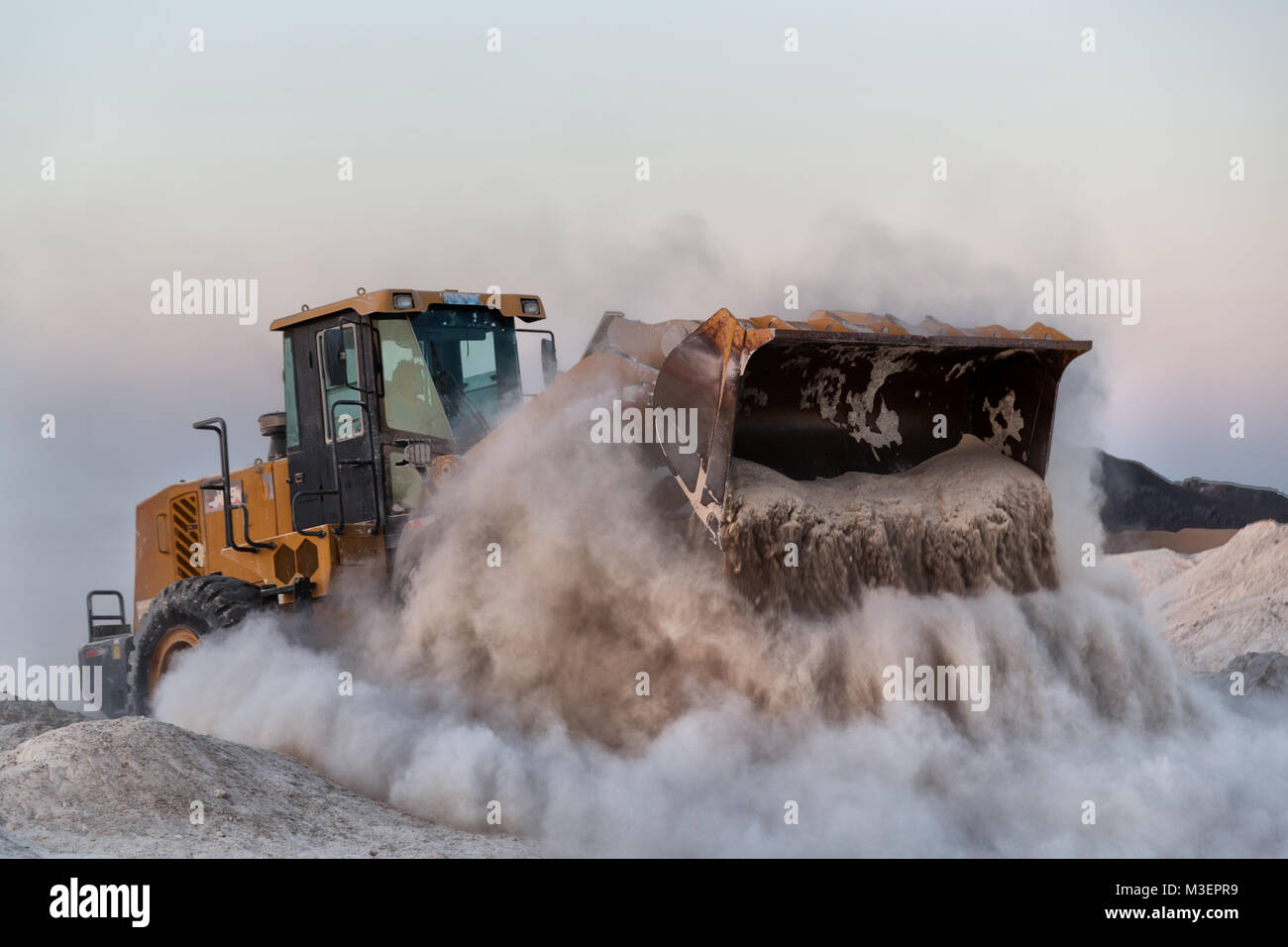 in ethiopia africa the caterpillar equipment working and excavation machinery Stock Photo Alamy