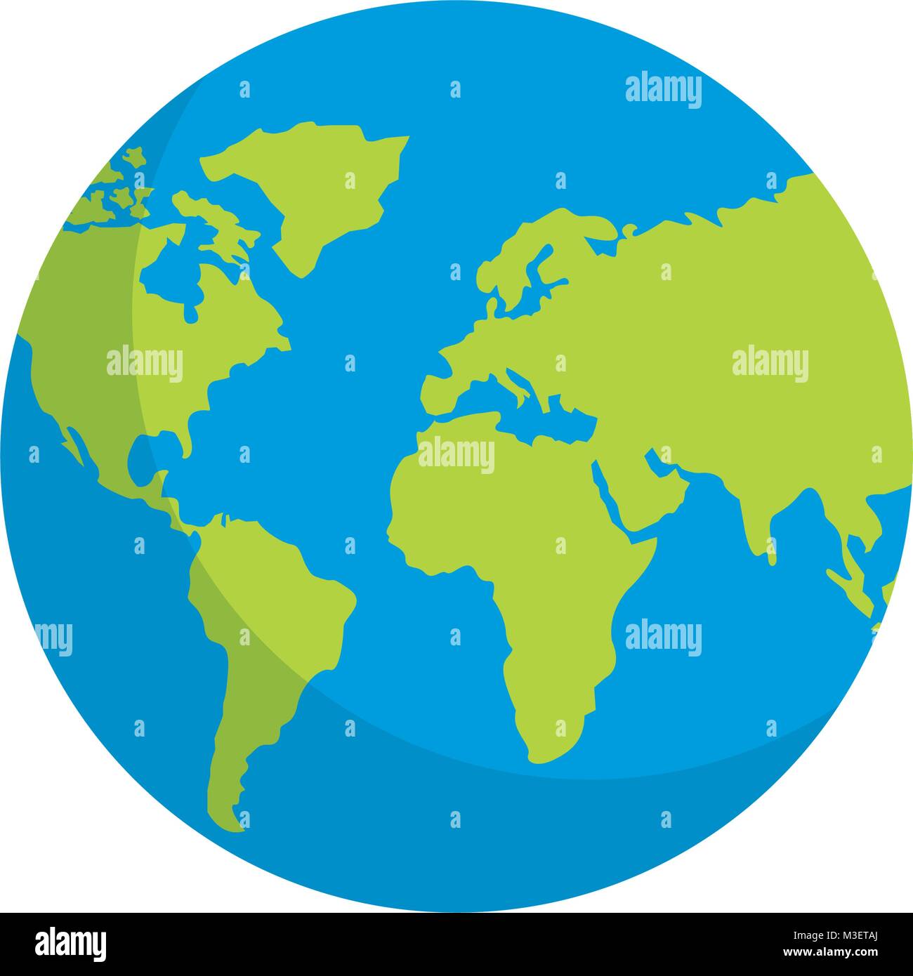 earth planet world globe map icon Stock Vector Image & Art - Alamy