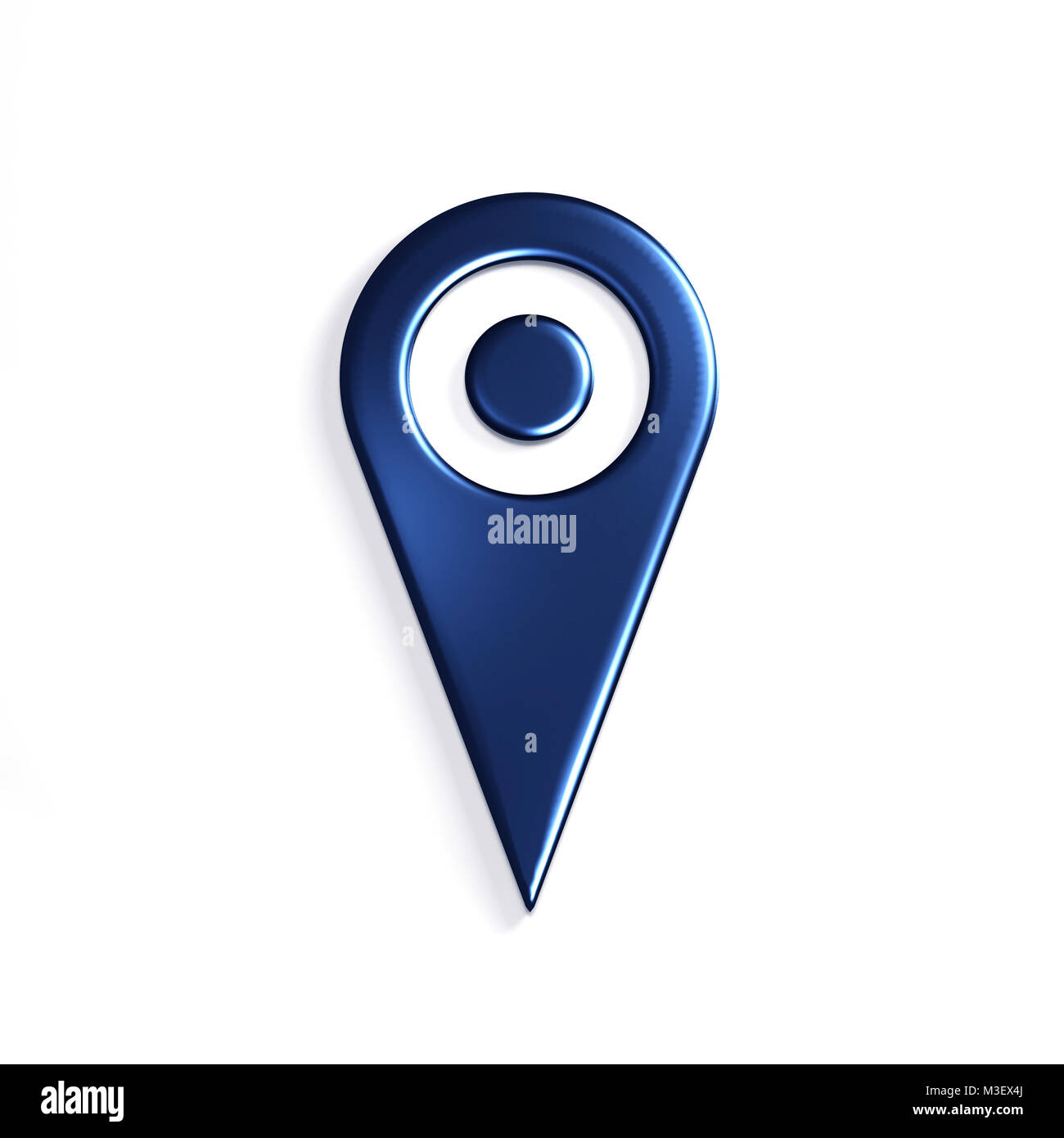 Blue Pin Icon