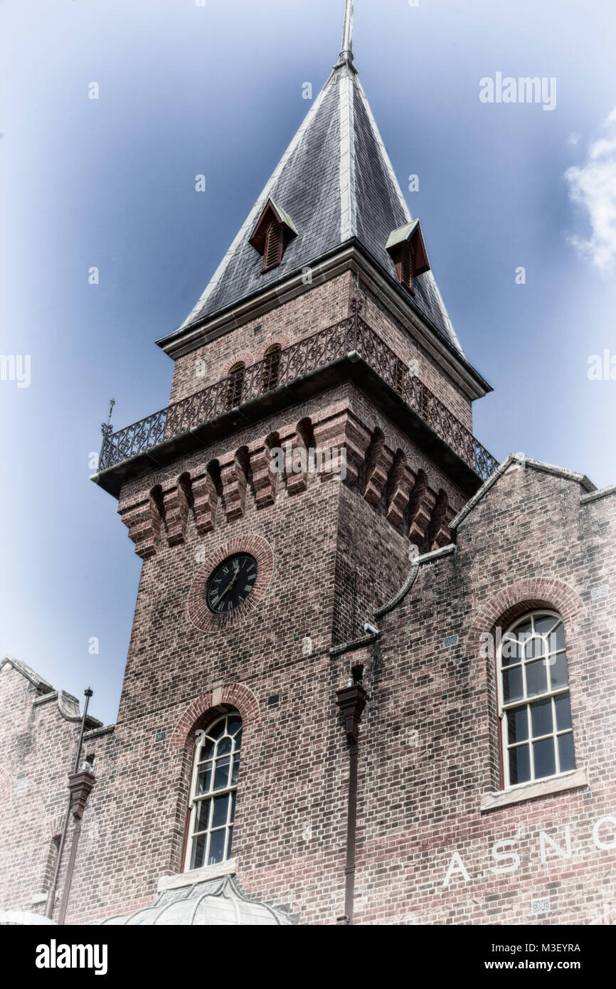 in australia sydney the antique harbor building and the sky Stock Photo