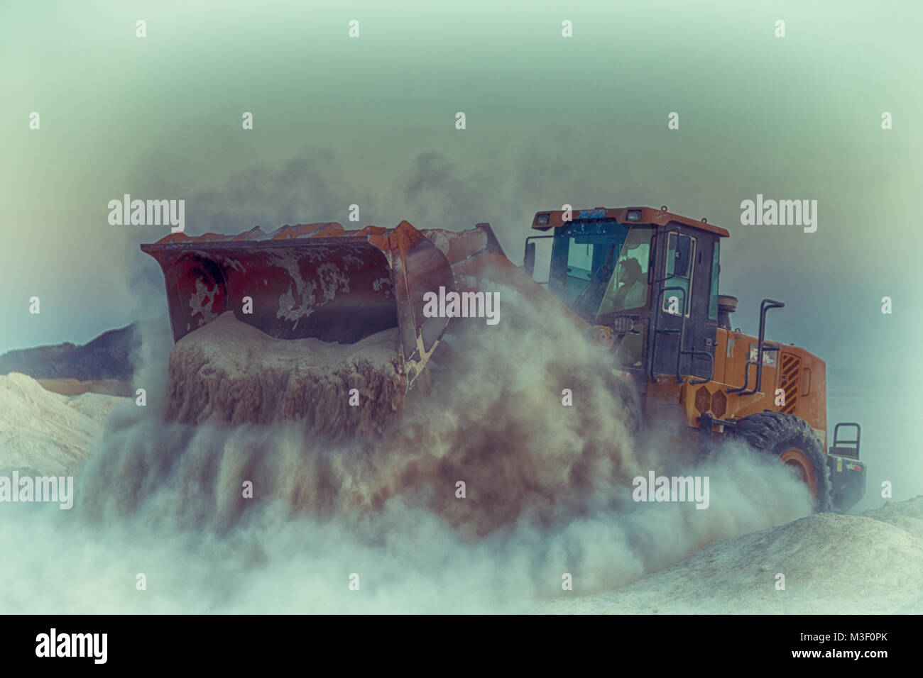 in ethiopia africa the caterpillar equipment working and excavation