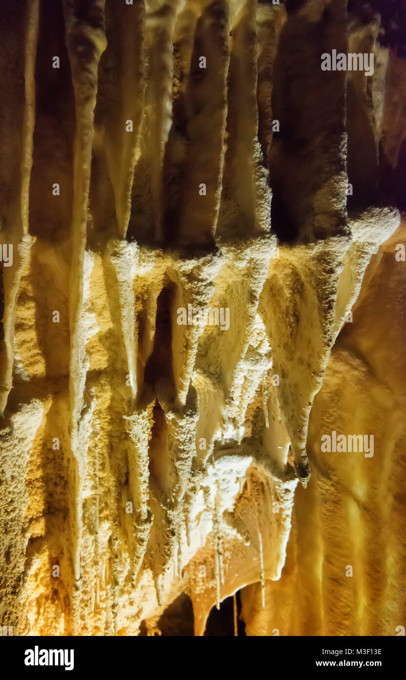 Waitomo Caves New Zealand taken in 2015 Stock Photo