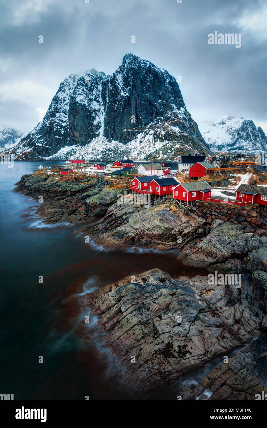 Reine Norway taken in 2016 Stock Photo