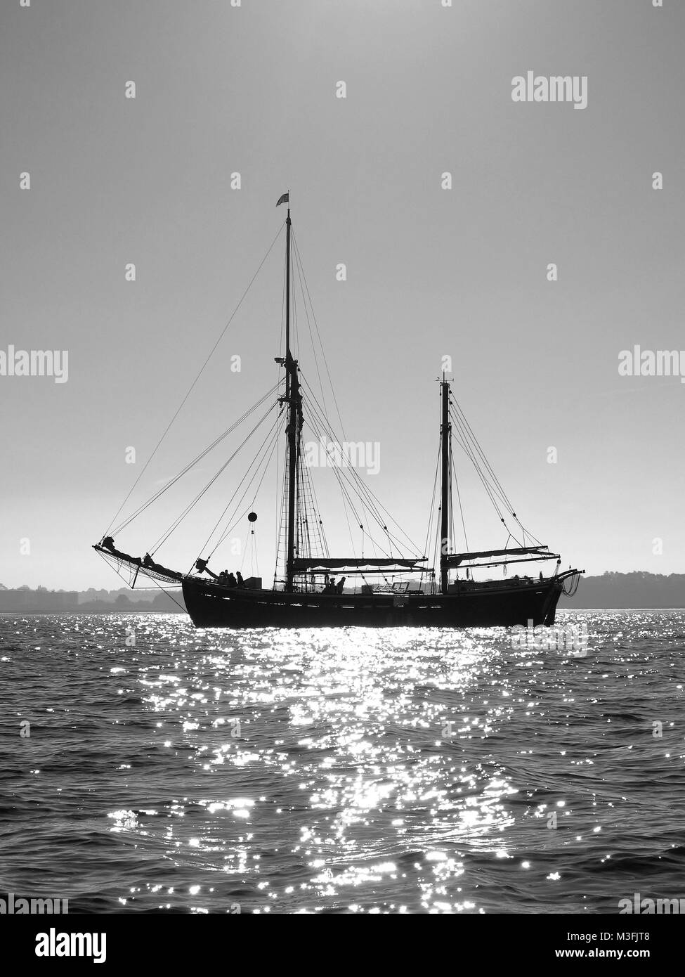 Baltic ketch Black and White Stock Photos & Images - Alamy