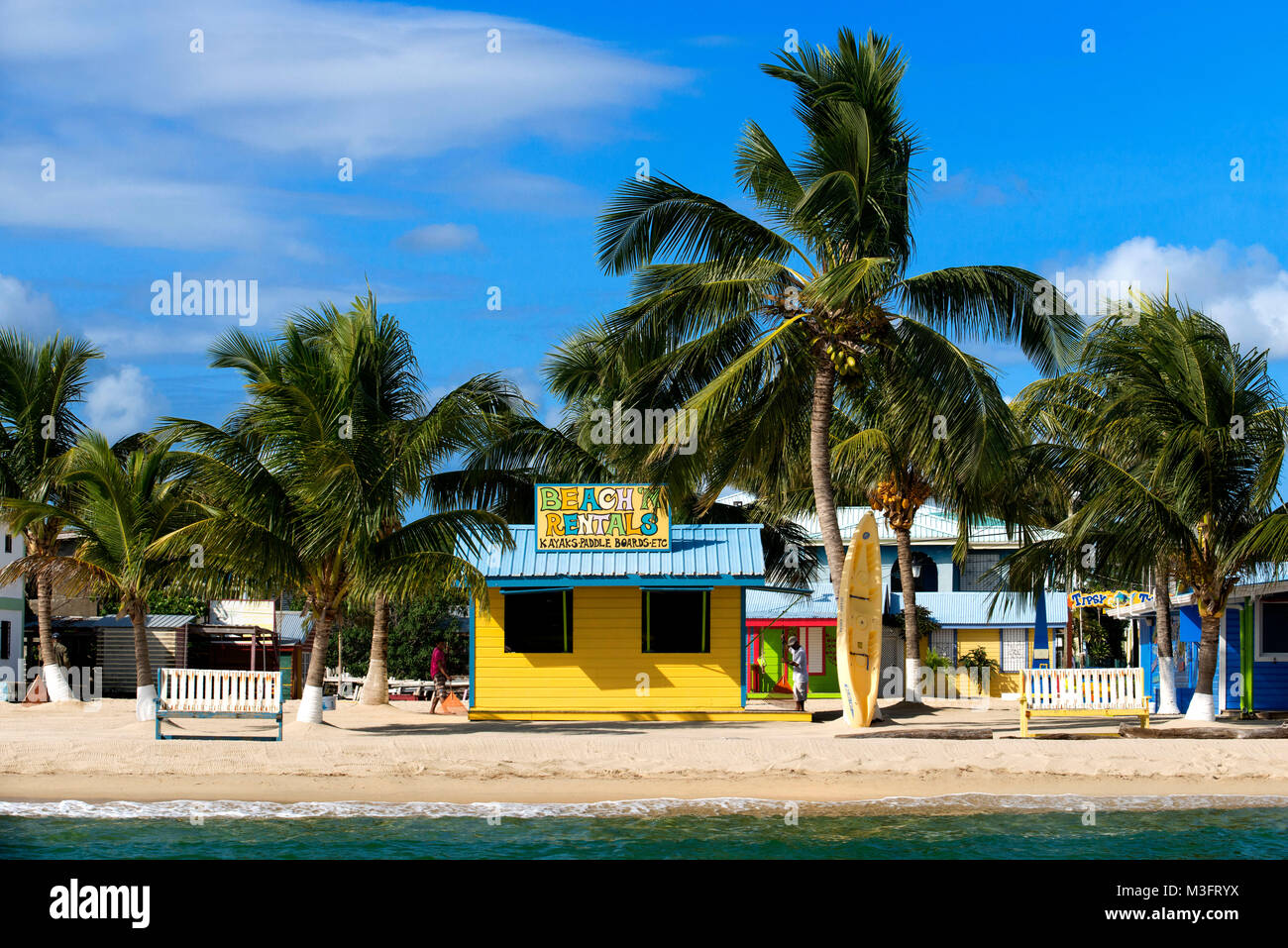 Placencia village hi-res stock photography and images - Alamy