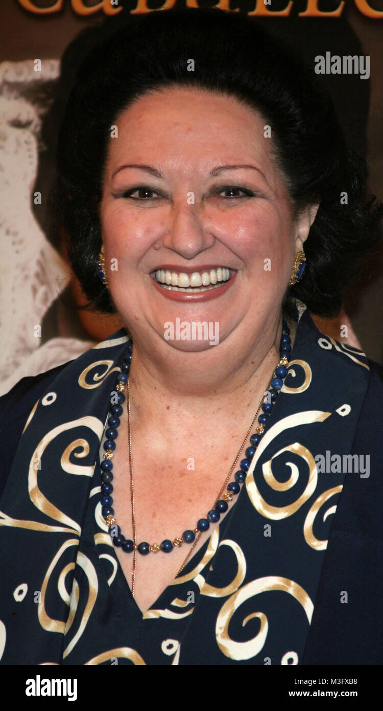 Montserrat caballe hi-res stock photography and images - Alamy