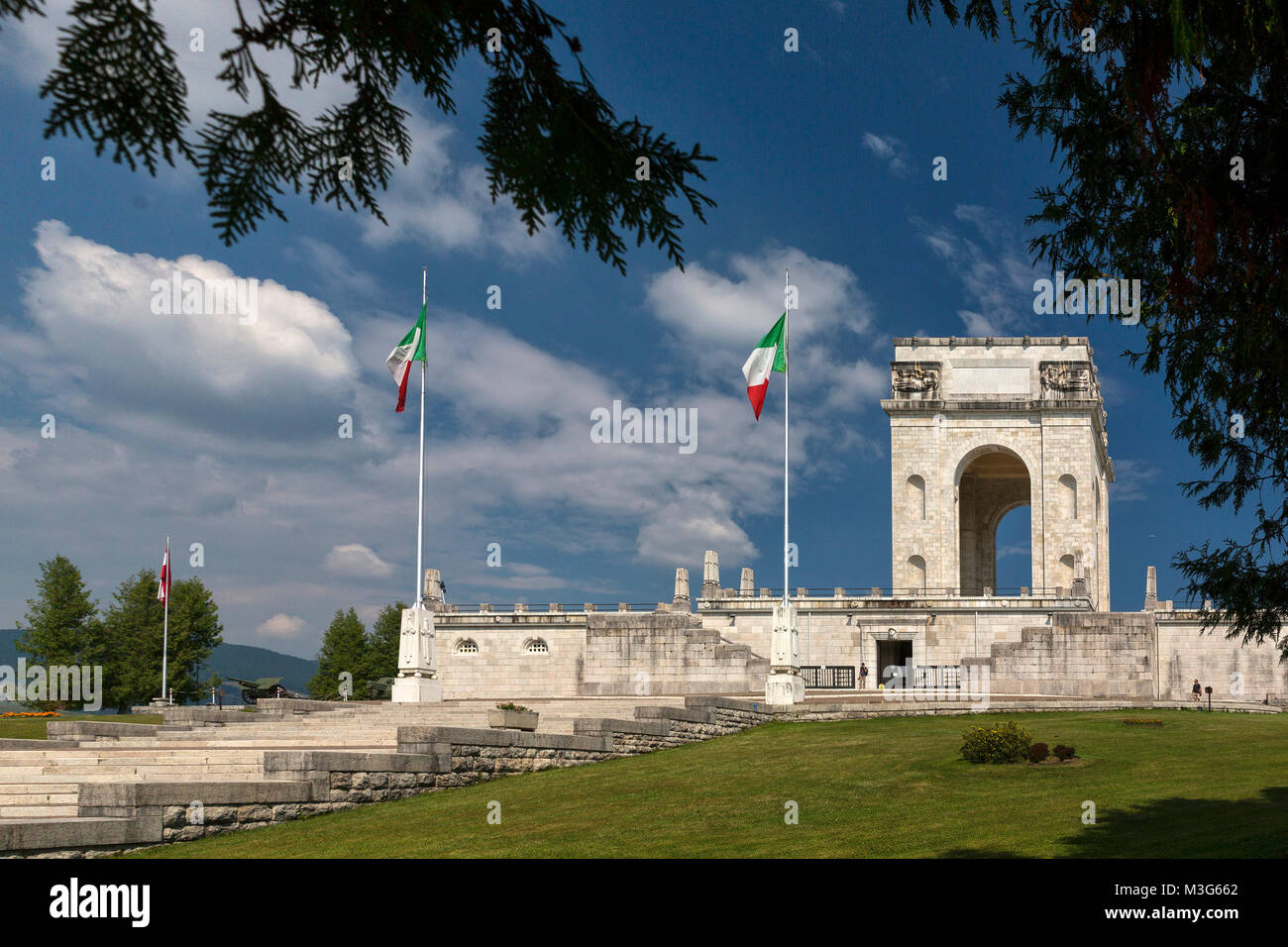 Asiago, Venezien, Italien, 07.08.2015, Denkmal zur Erinnerung an den