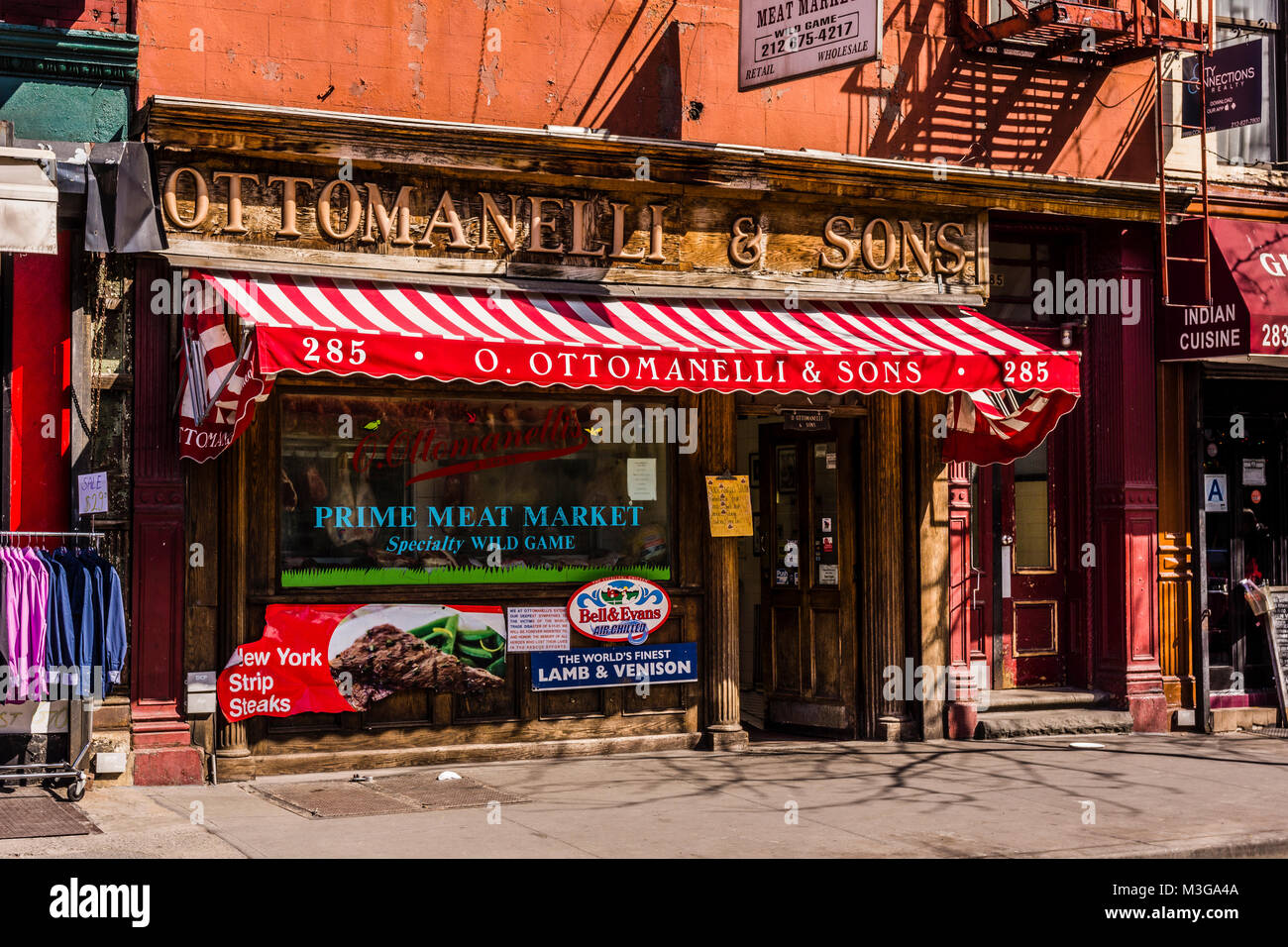 Ottomanelli & Sons Meat Market Greenwich Village Manhattan New York