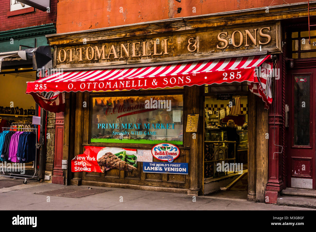 Ottomanelli & Sons Meat Market Greenwich Village Manhattan New York